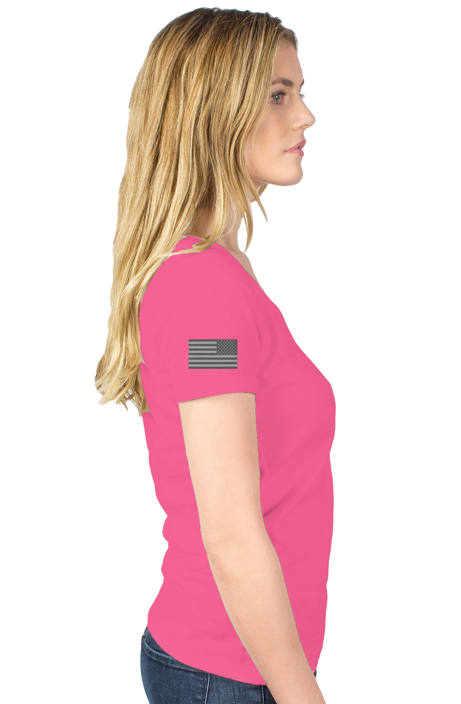 womens tultex v neck