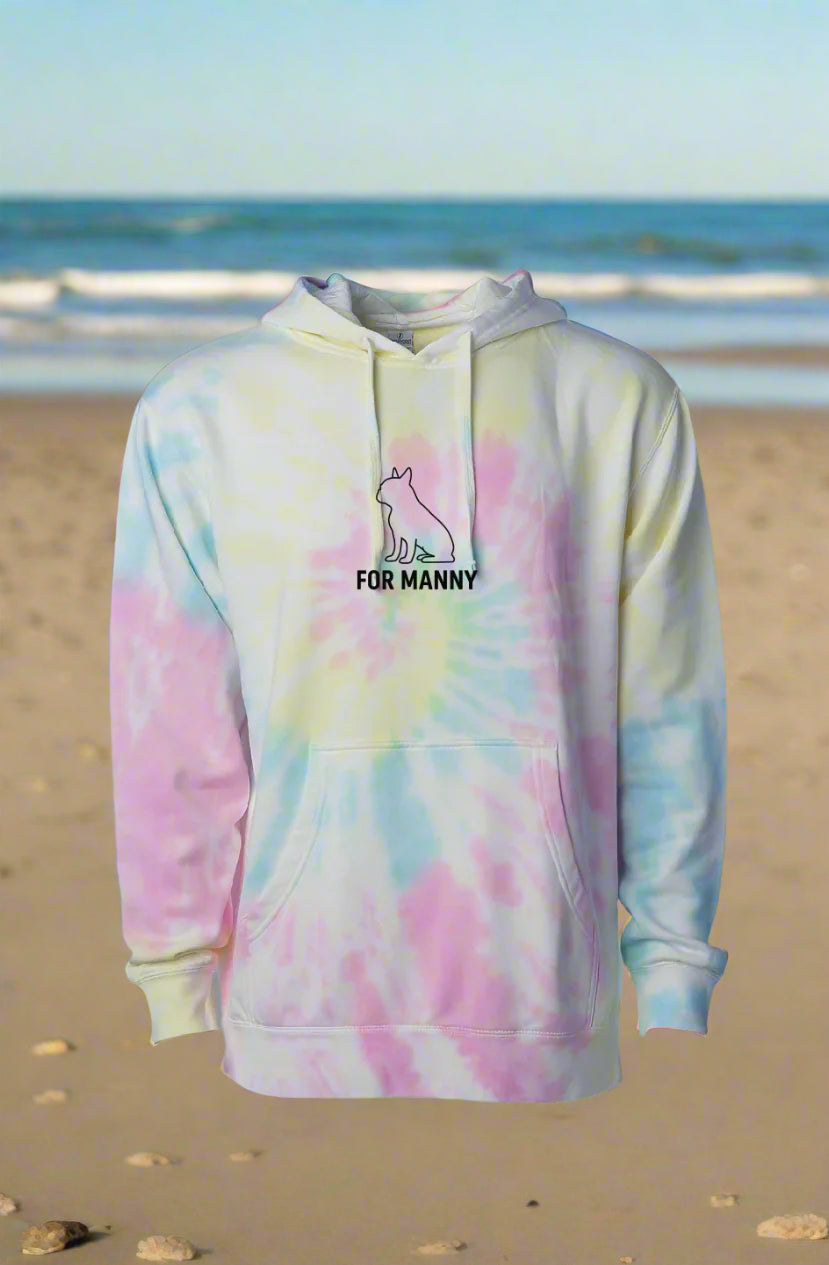 Tie Dye Sunset Swirl Hoodie
