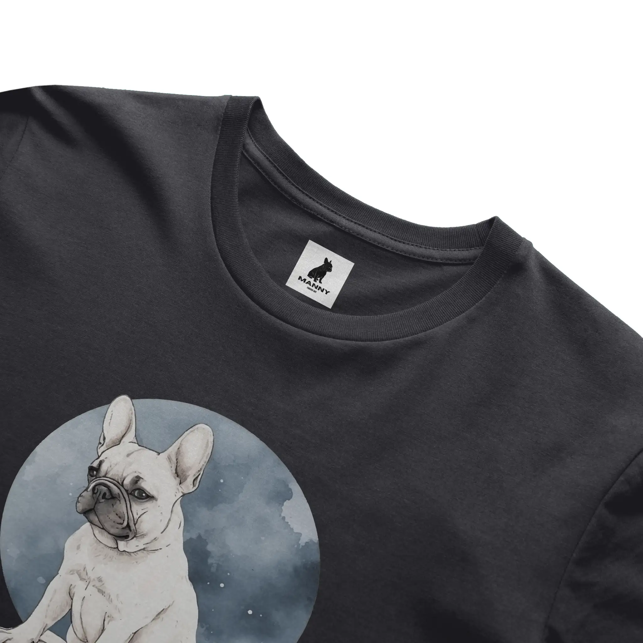Moon Frenchie T Shirt