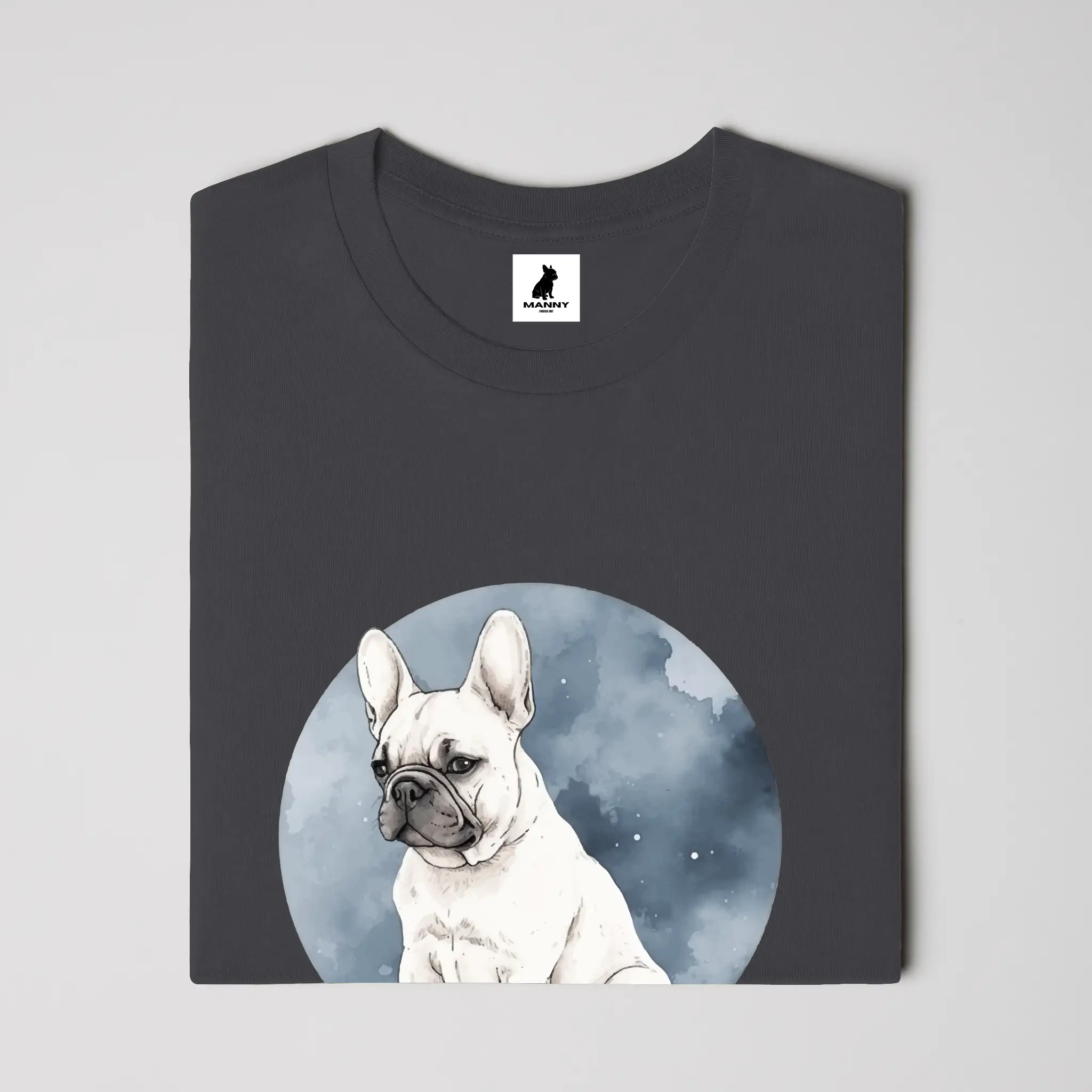 Moon Frenchie T Shirt