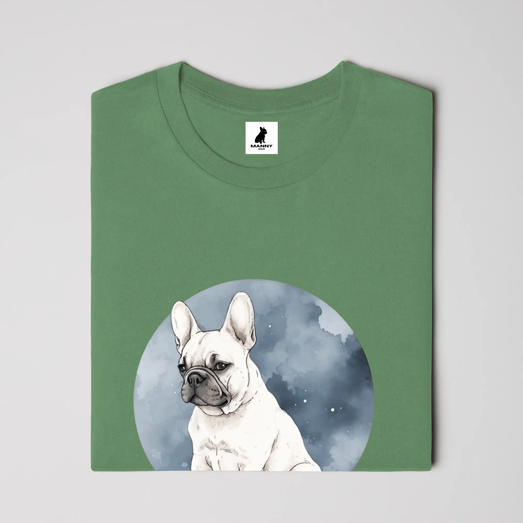 Moon Frenchie T Shirt