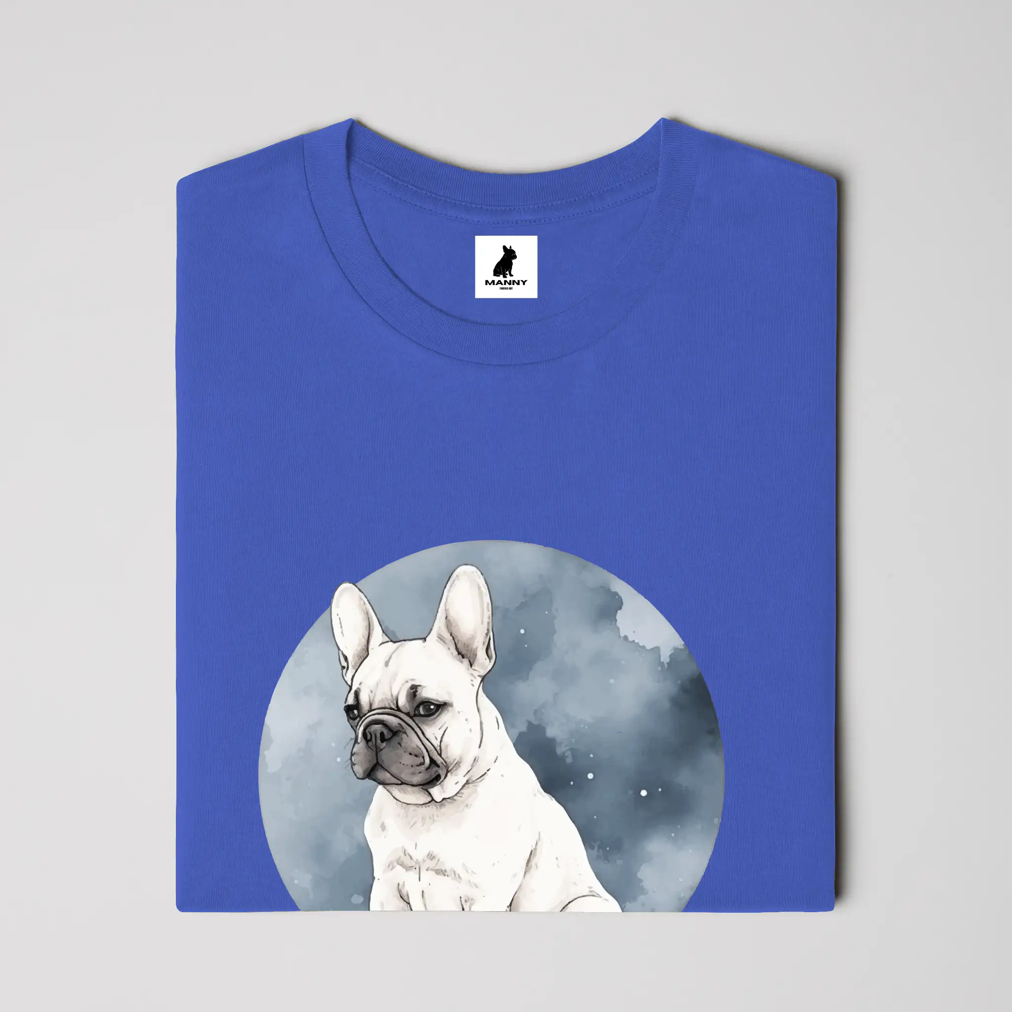Moon Frenchie T Shirt