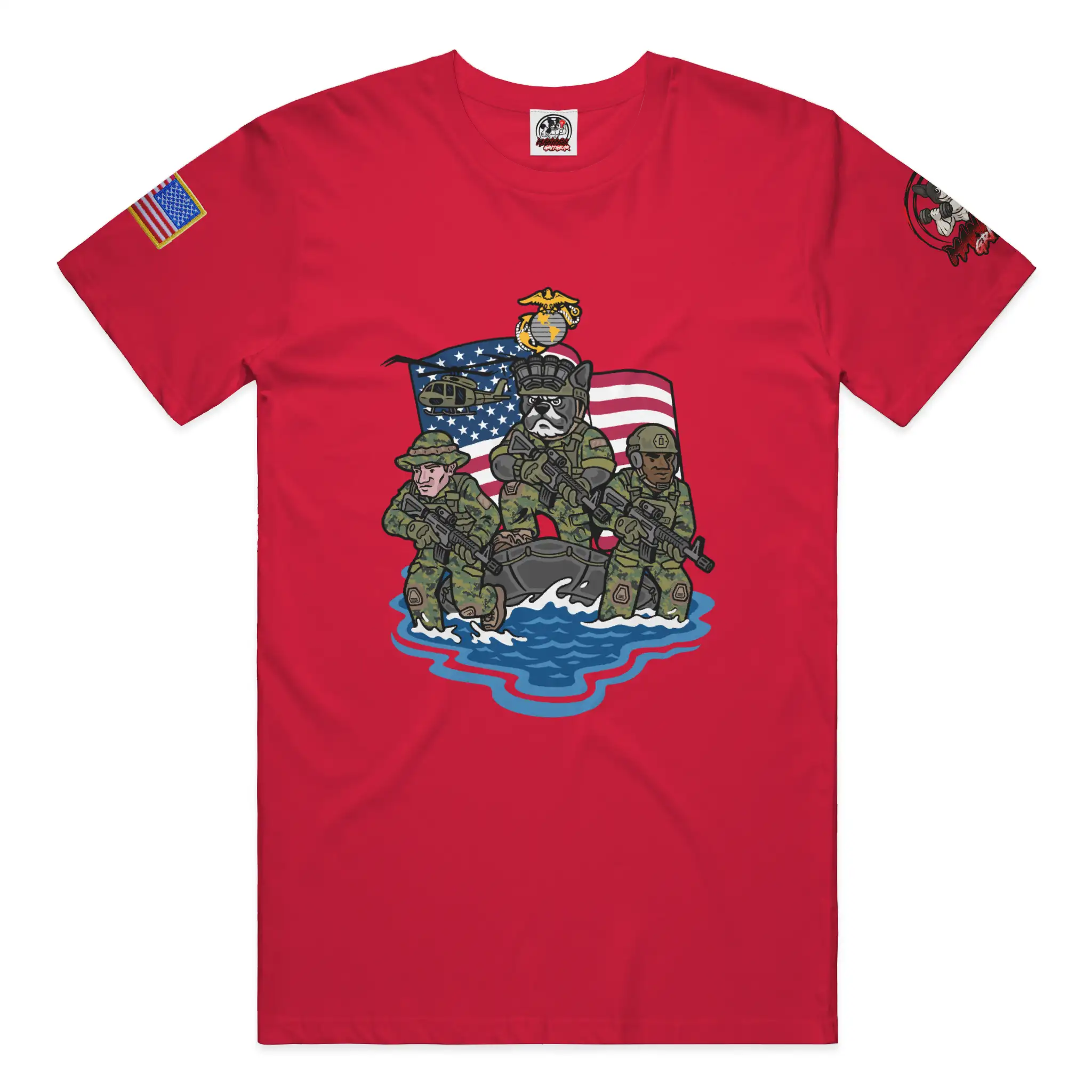 Premium Marine Corps Bulldog Operator Tee