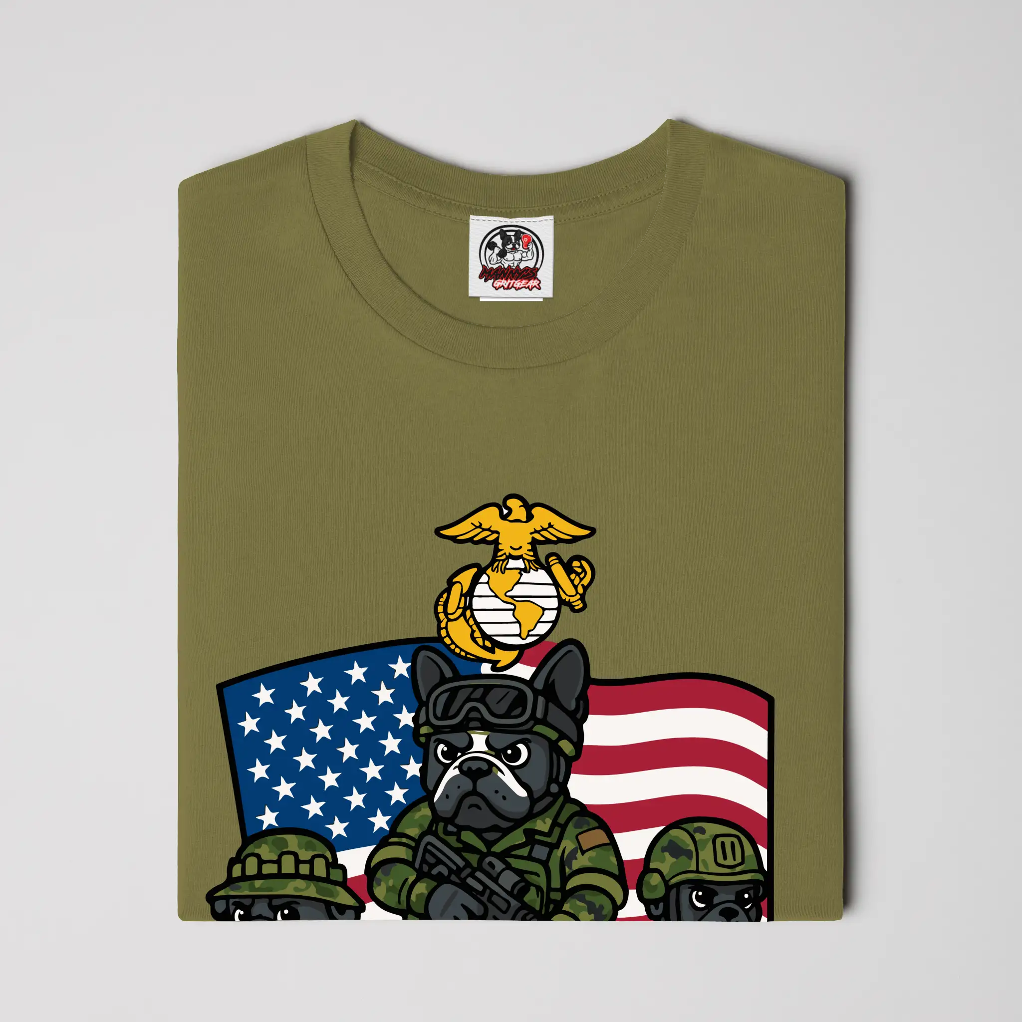 MGG "Semper Fidelis" Marine Corps Bulldog Tee