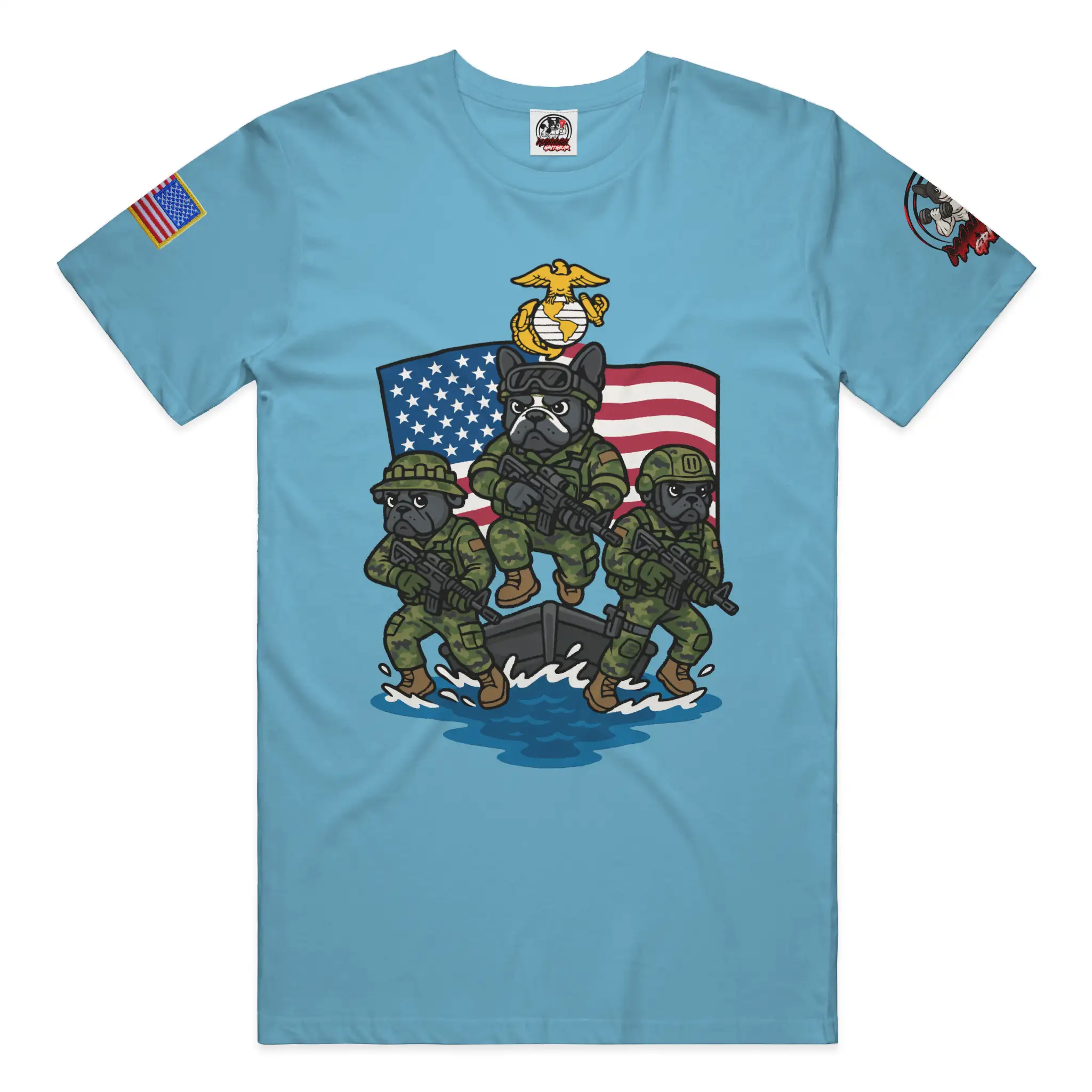 MGG "Semper Fidelis" Marine Corps Bulldog Tee