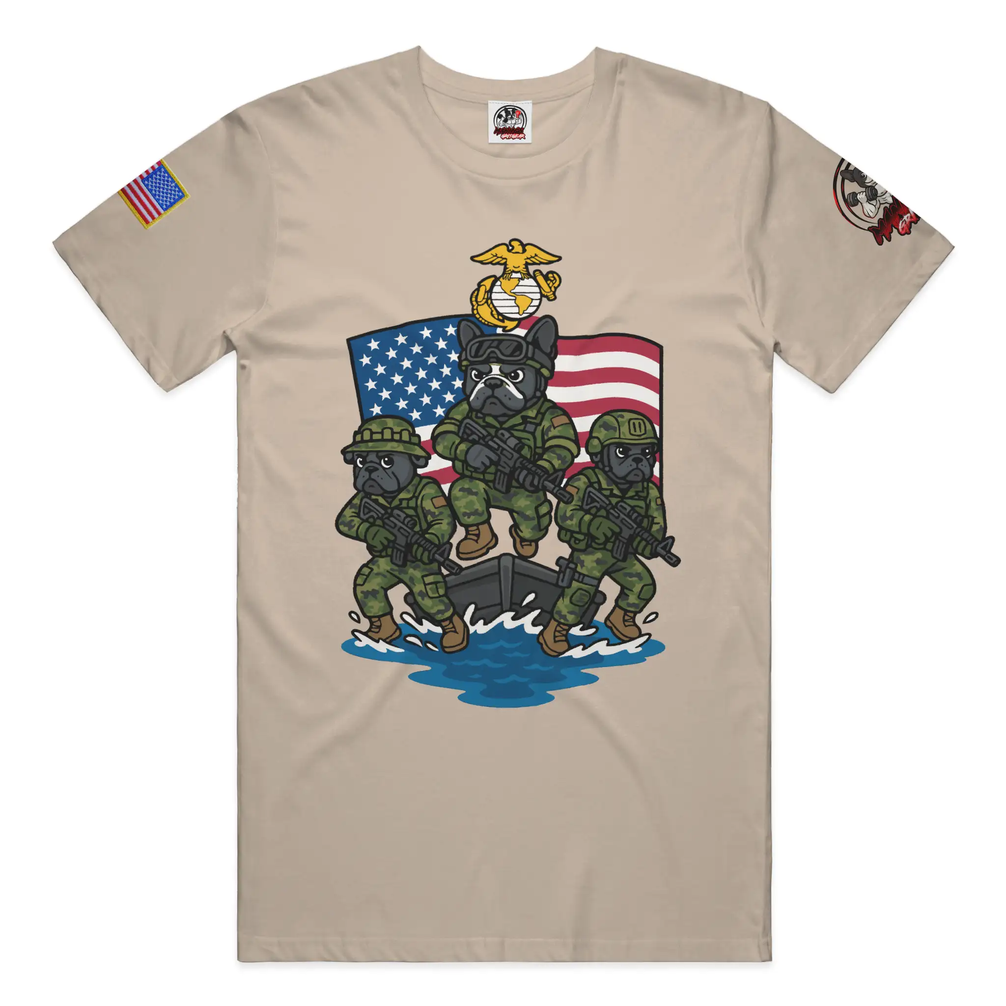 MGG "Semper Fidelis" Marine Corps Bulldog Tee