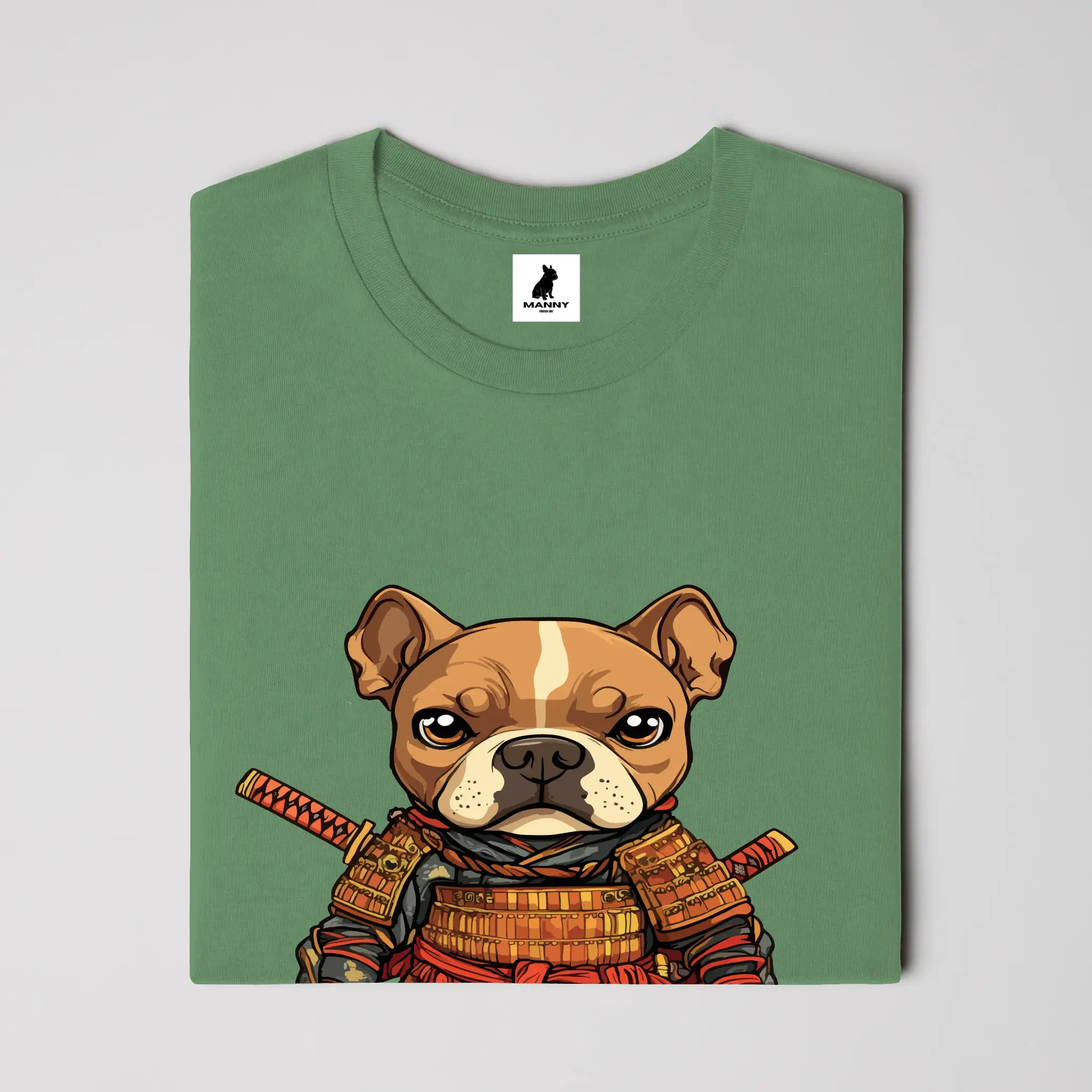 Samurai Frenchie tee
