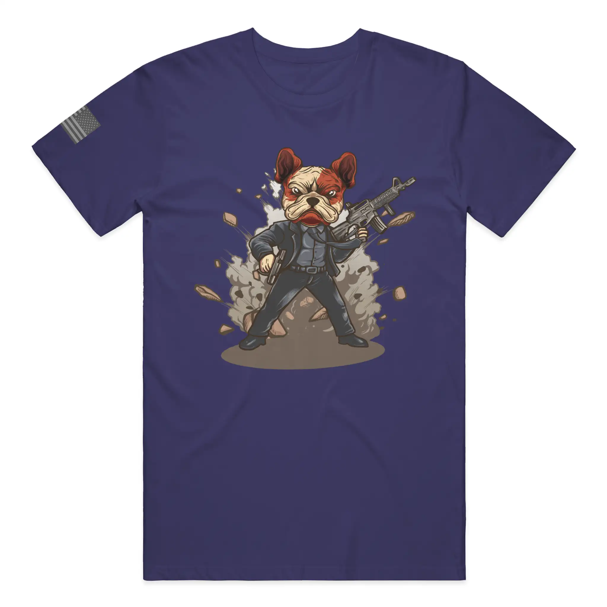Frenchie Wick limited edition cotton premium T-shirt