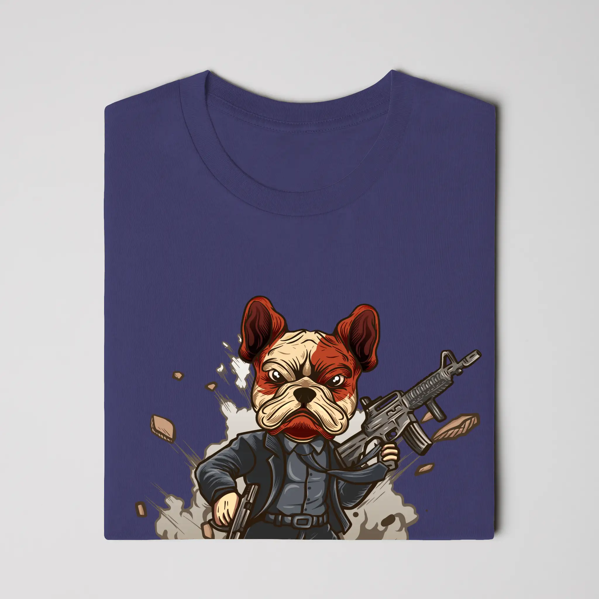 Frenchie Wick limited edition cotton premium T-shirt