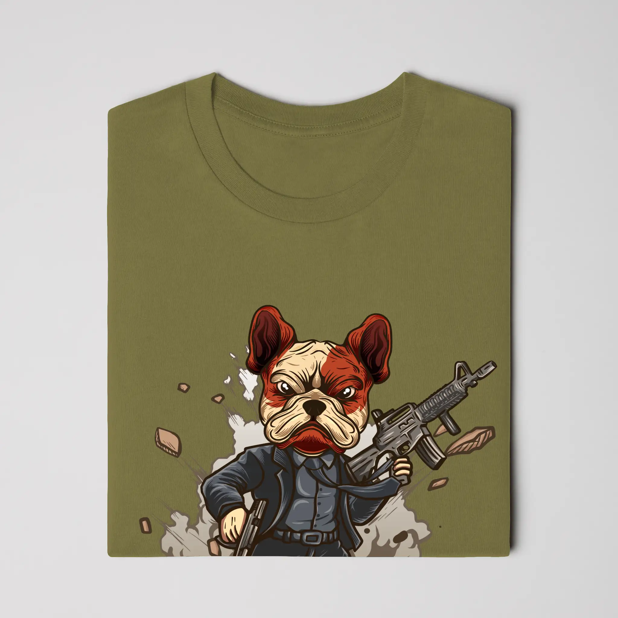 Frenchie Wick limited edition cotton premium T-shirt