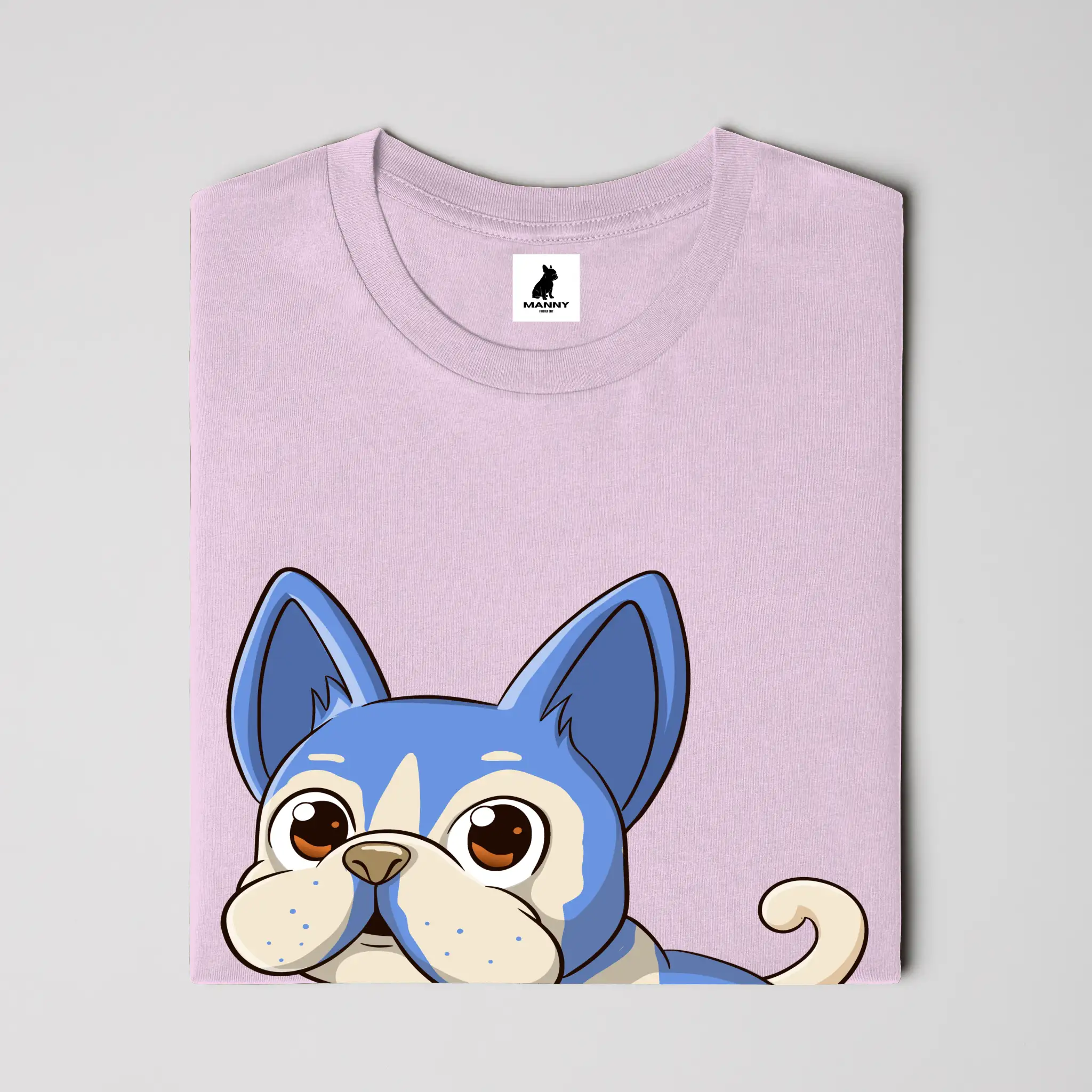 Anime Manny Frenchie Tee