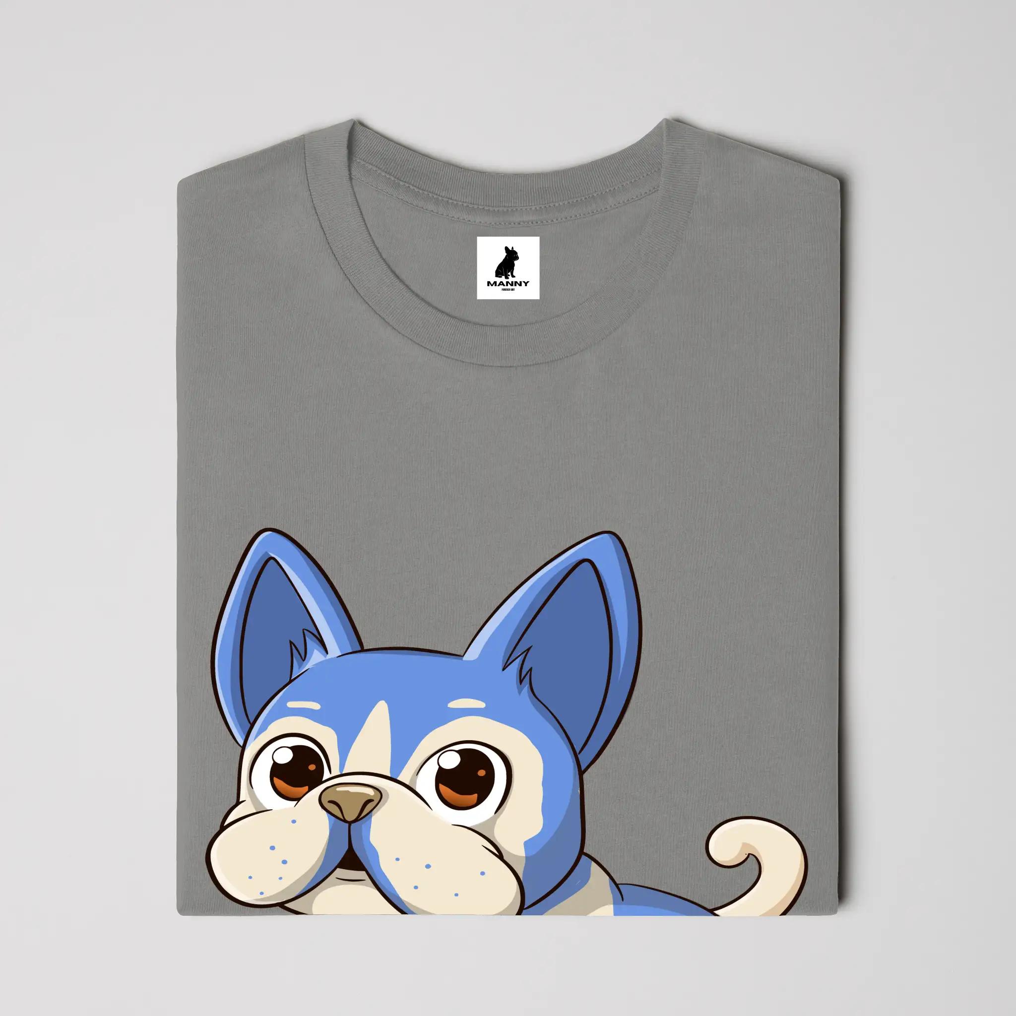 Anime Manny Frenchie Tee