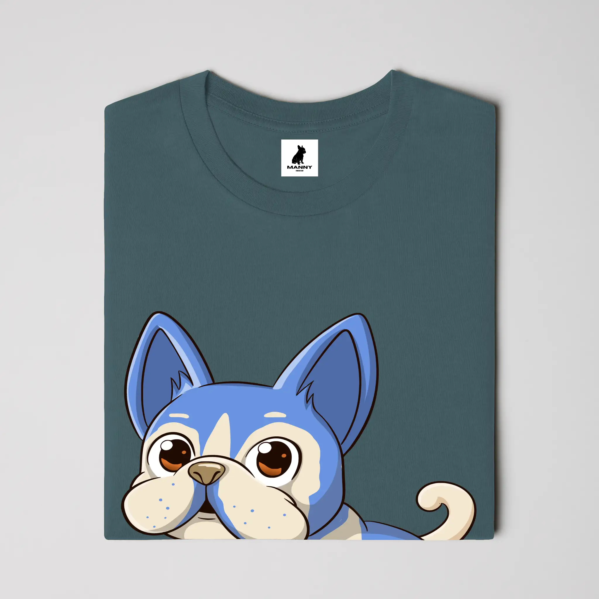 Anime Manny Frenchie Tee