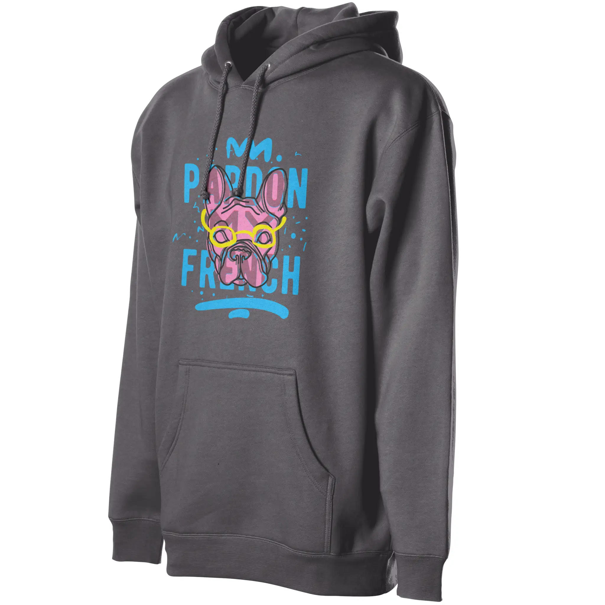 Pardon My Frenchie Fleece Pullover Hoodie