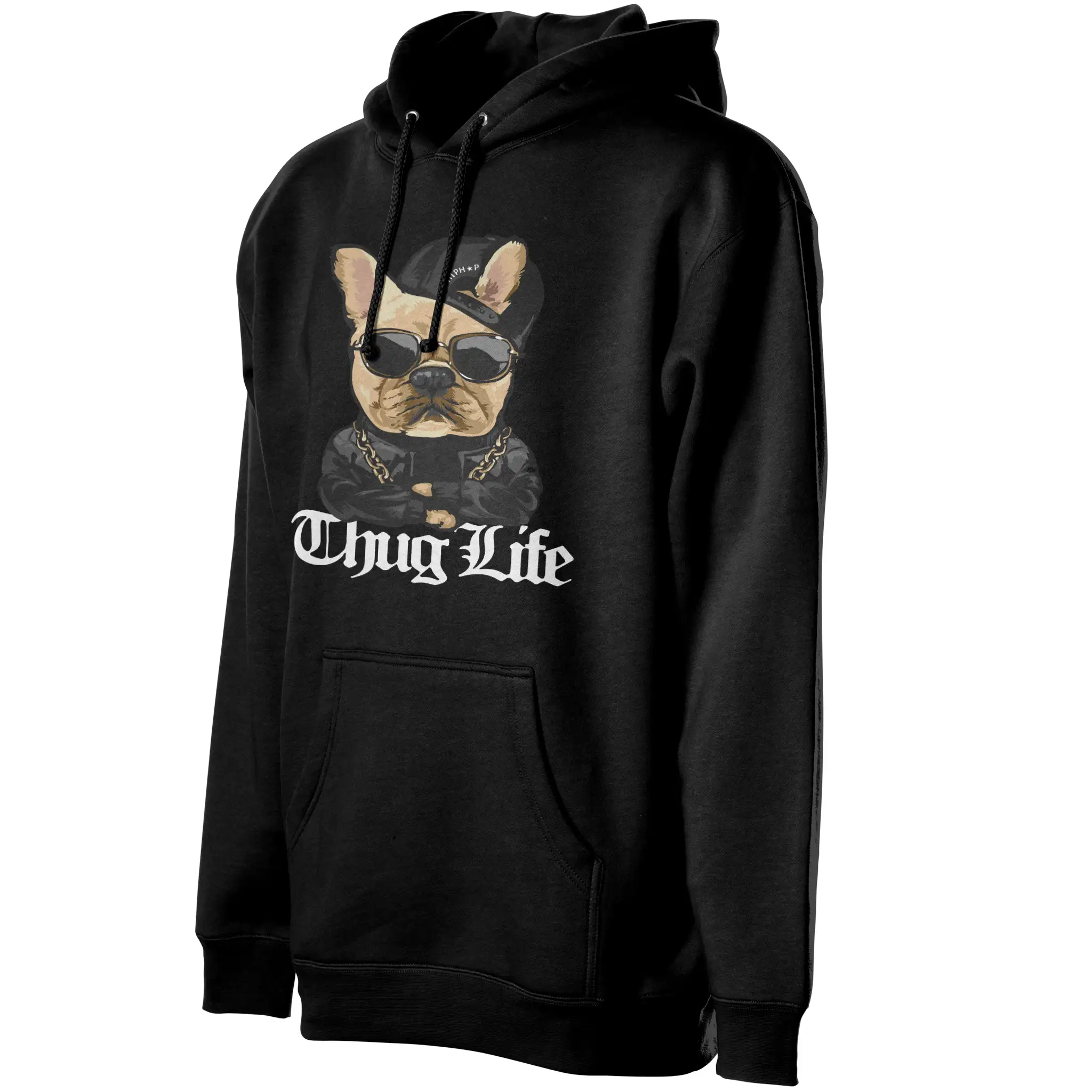Thug Life Fleece Pullover Hoodie