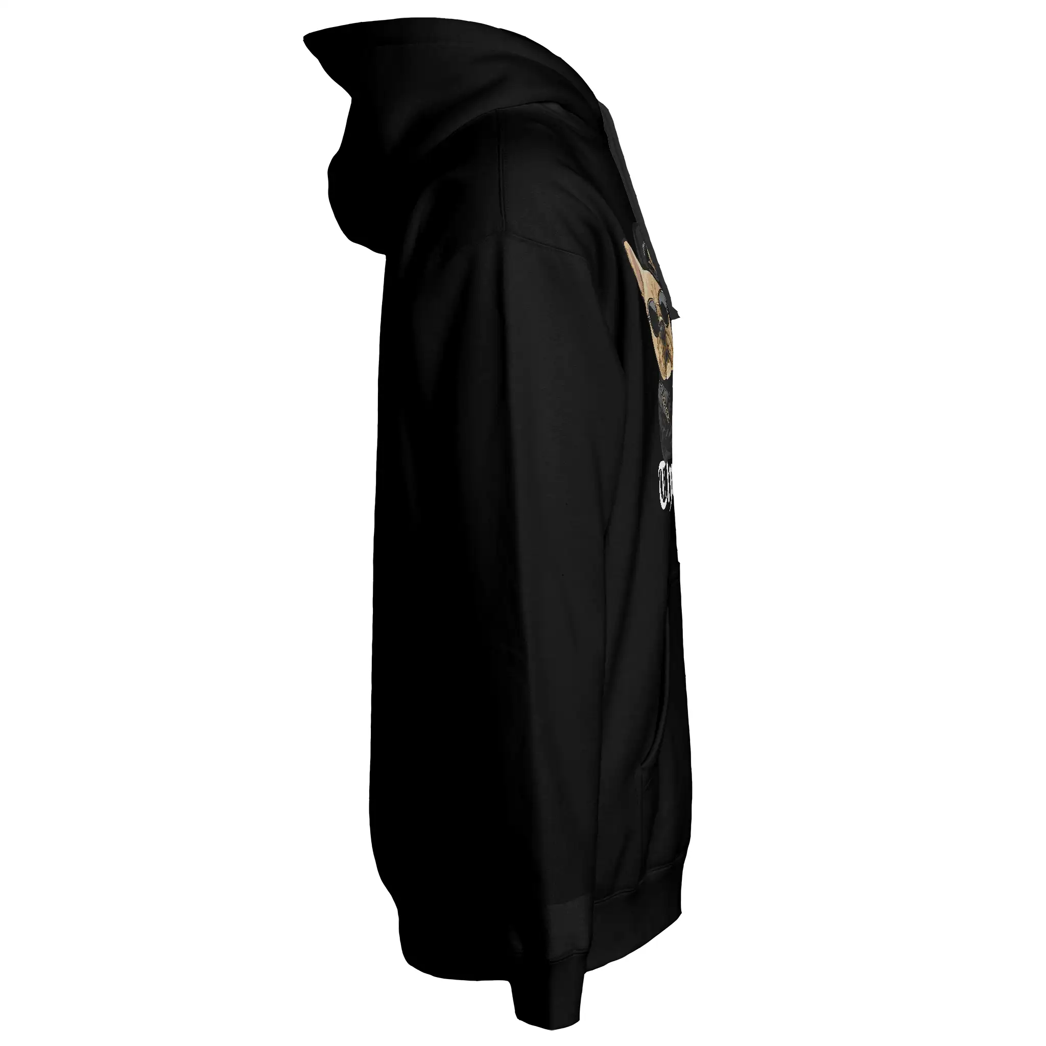 Thug Life Fleece Pullover Hoodie