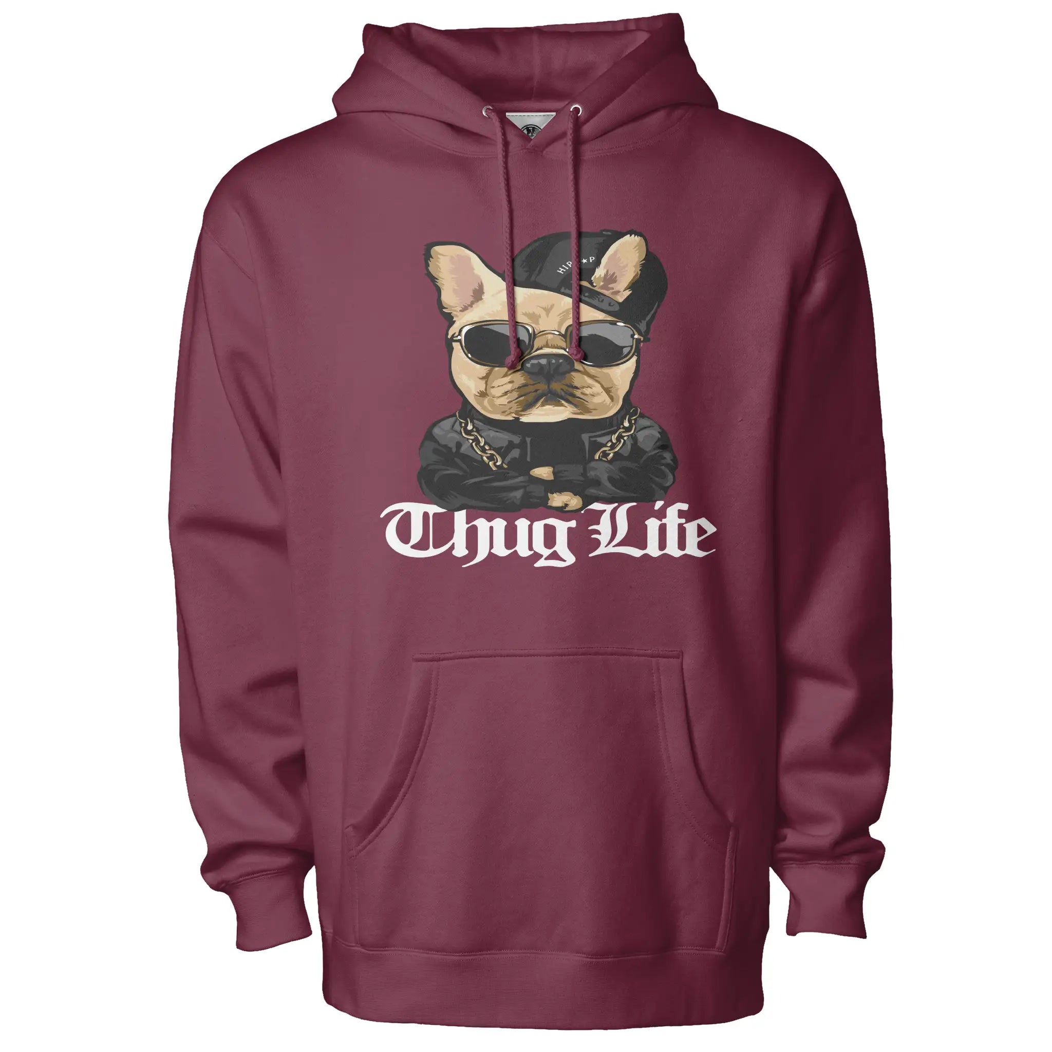 Thug Life Fleece Pullover Hoodie