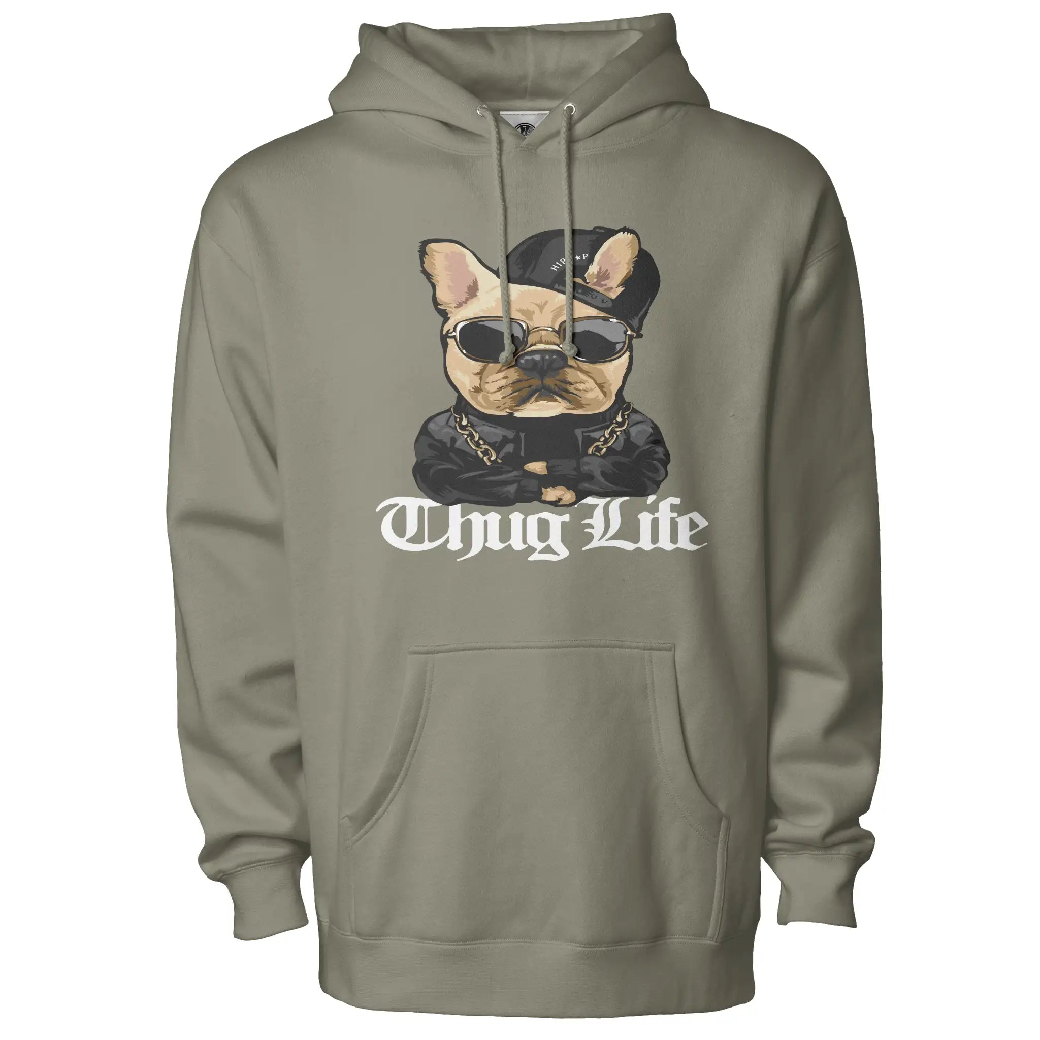 Thug Life Fleece Pullover Hoodie