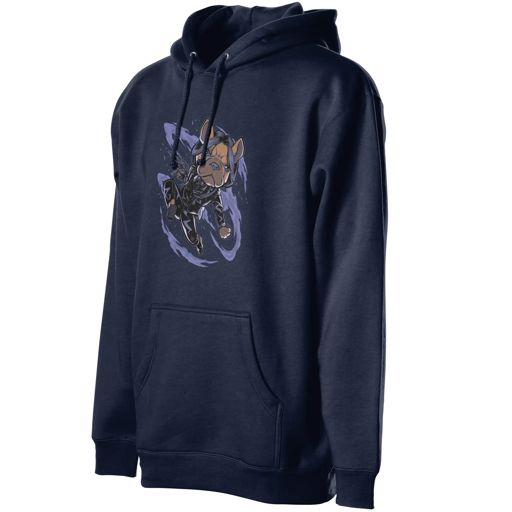 John Wick Frenchie Fleece Pullover Hoodie
