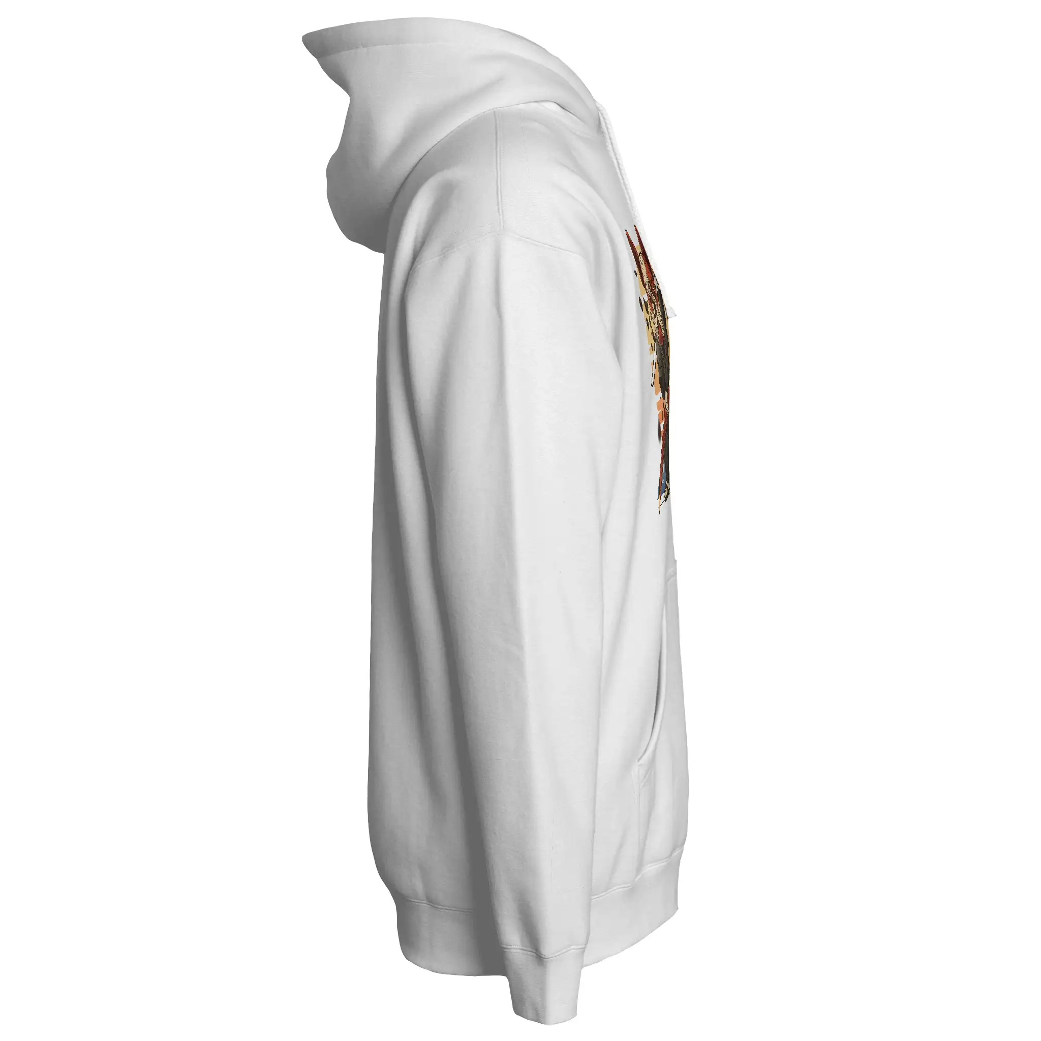 Samurai Hoodie for Frenchie Lovers - Premium Fleece Pullover with Eco-Friendly Features