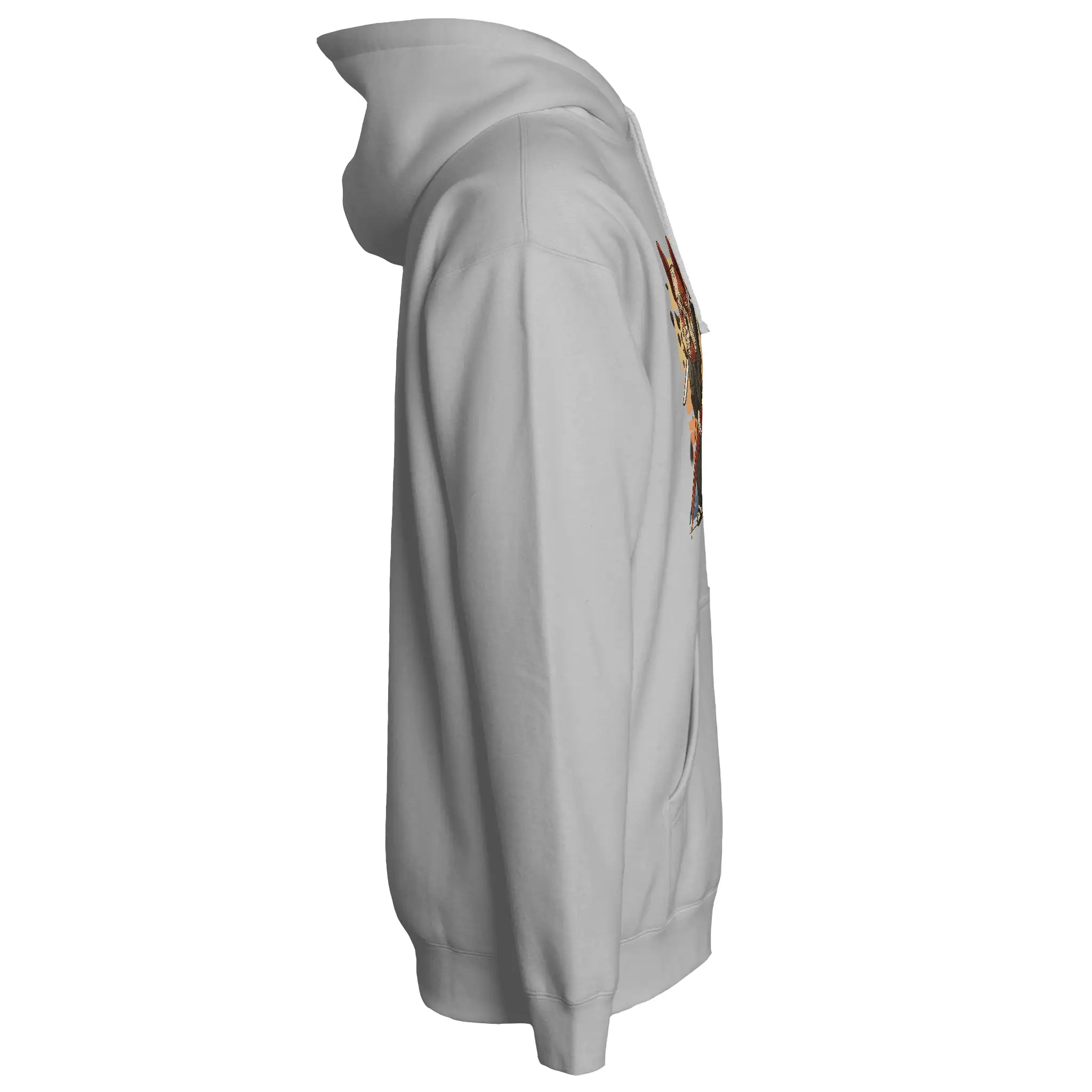 Samurai Hoodie for Frenchie Lovers - Premium Fleece Pullover with Eco-Friendly Features