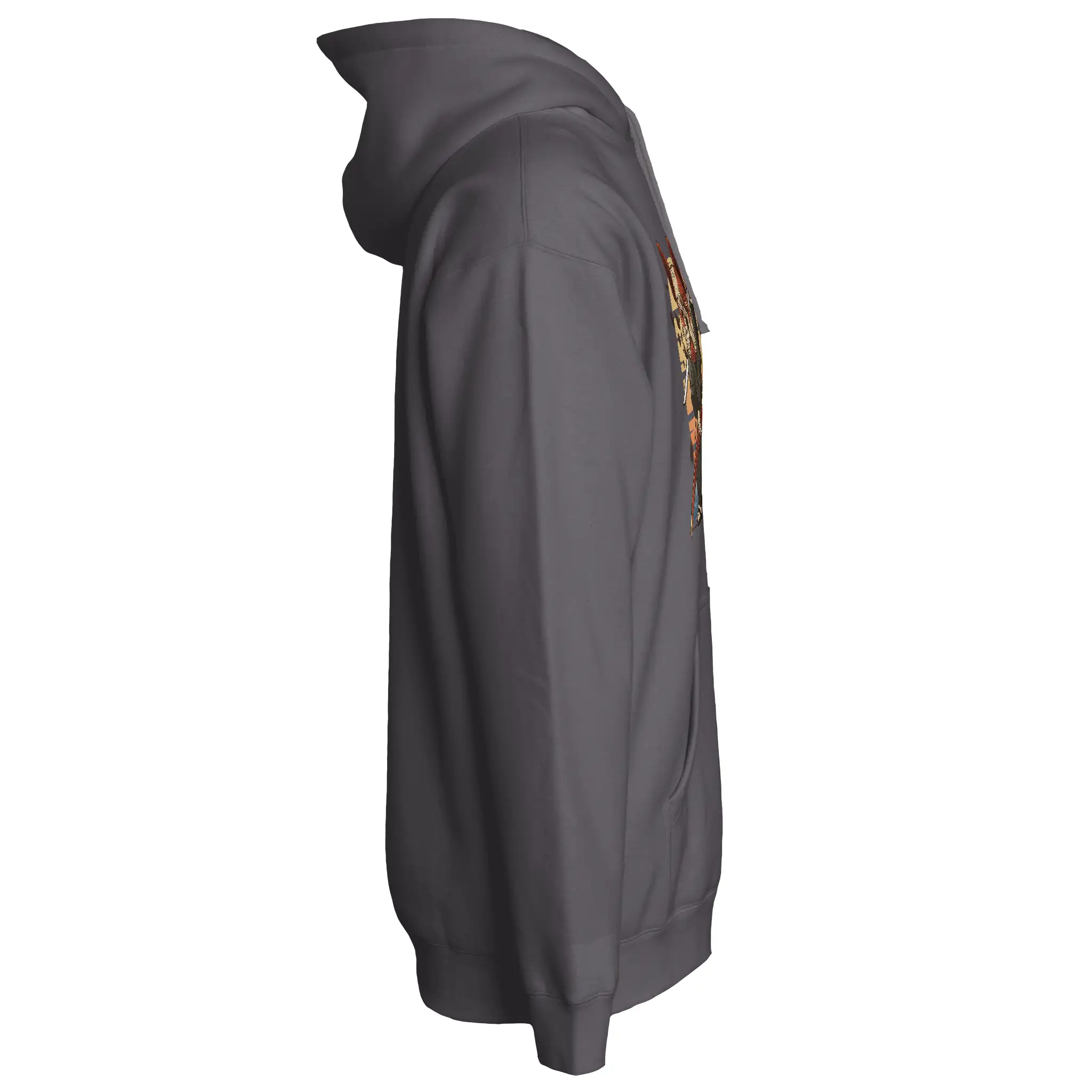 Samurai Hoodie for Frenchie Lovers - Premium Fleece Pullover with Eco-Friendly Features