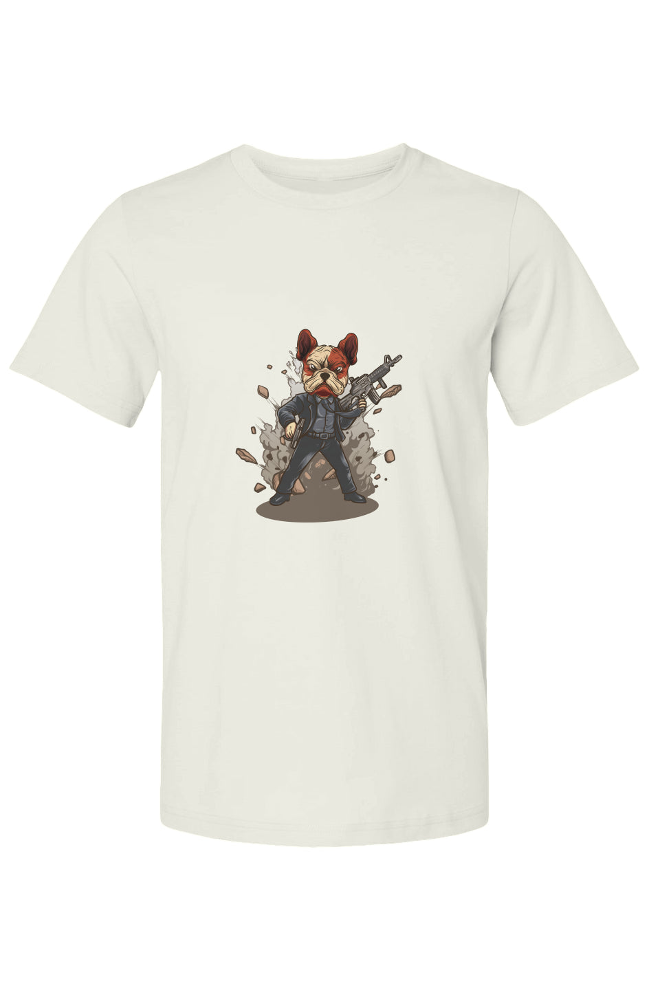 Frenchie Wick limited edition cotton premium T-shirt