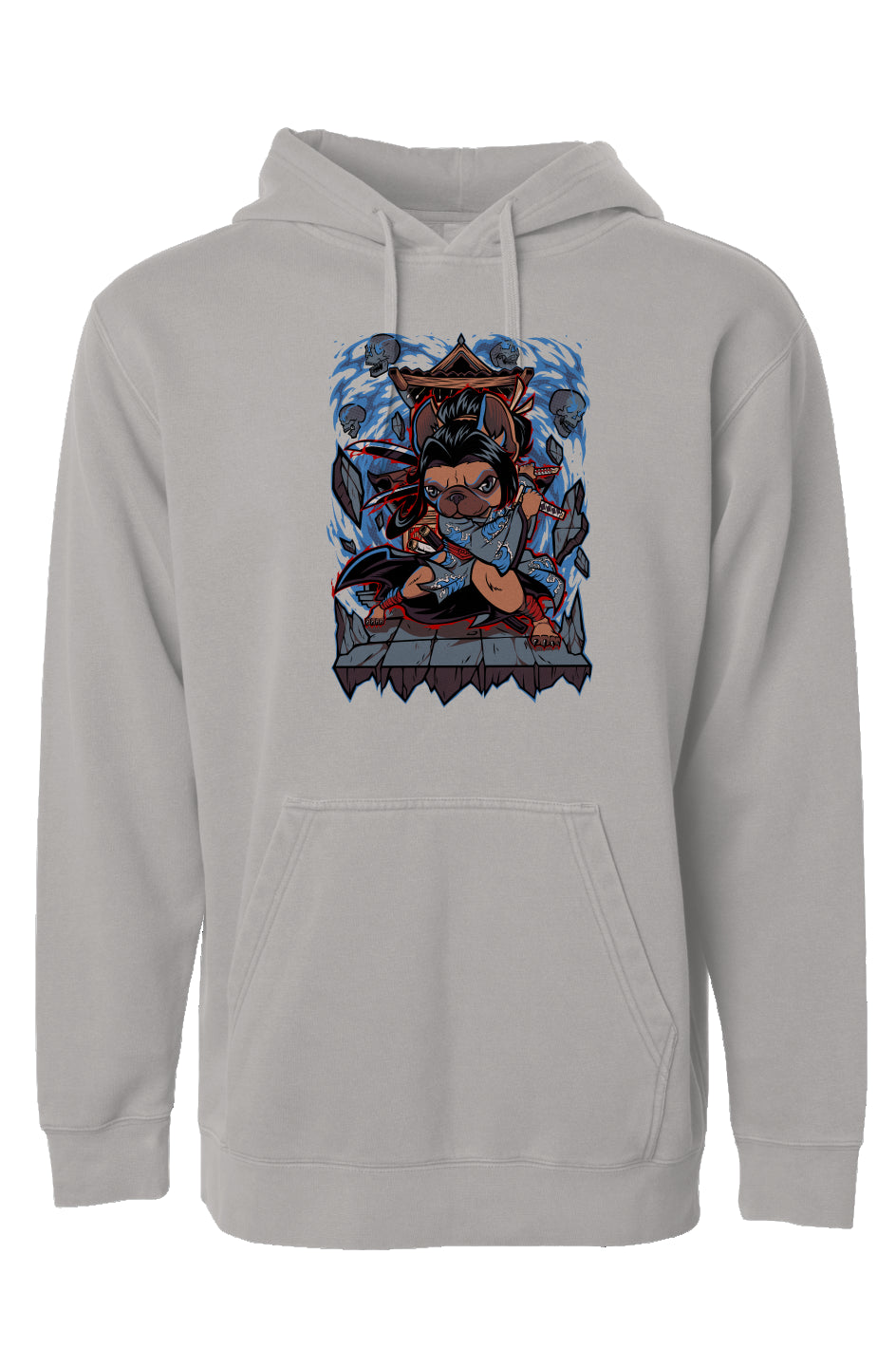 Geisha Frenchie Pigment Dyed Hoodie