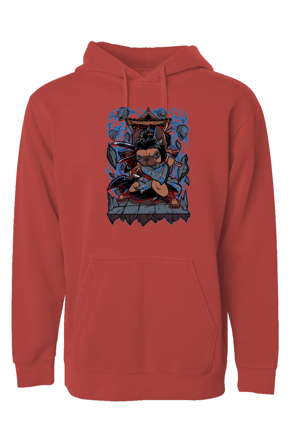 Geisha Frenchie Pigment Dyed Hoodie
