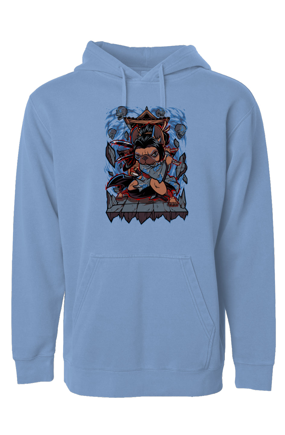 Geisha Frenchie Pigment Dyed Hoodie