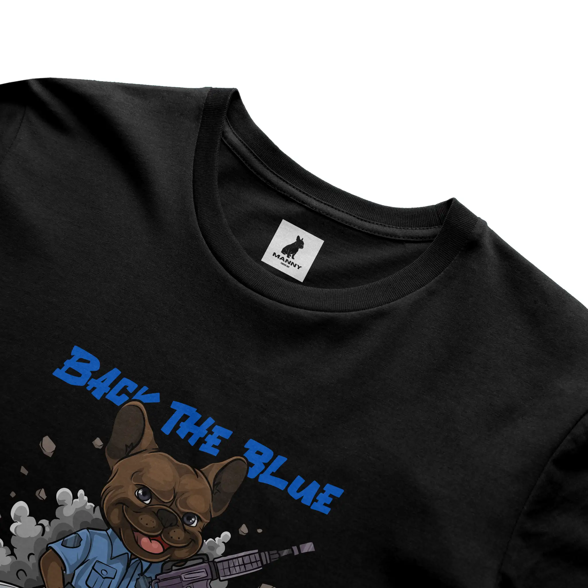 Policeman Frenchie T Shirt