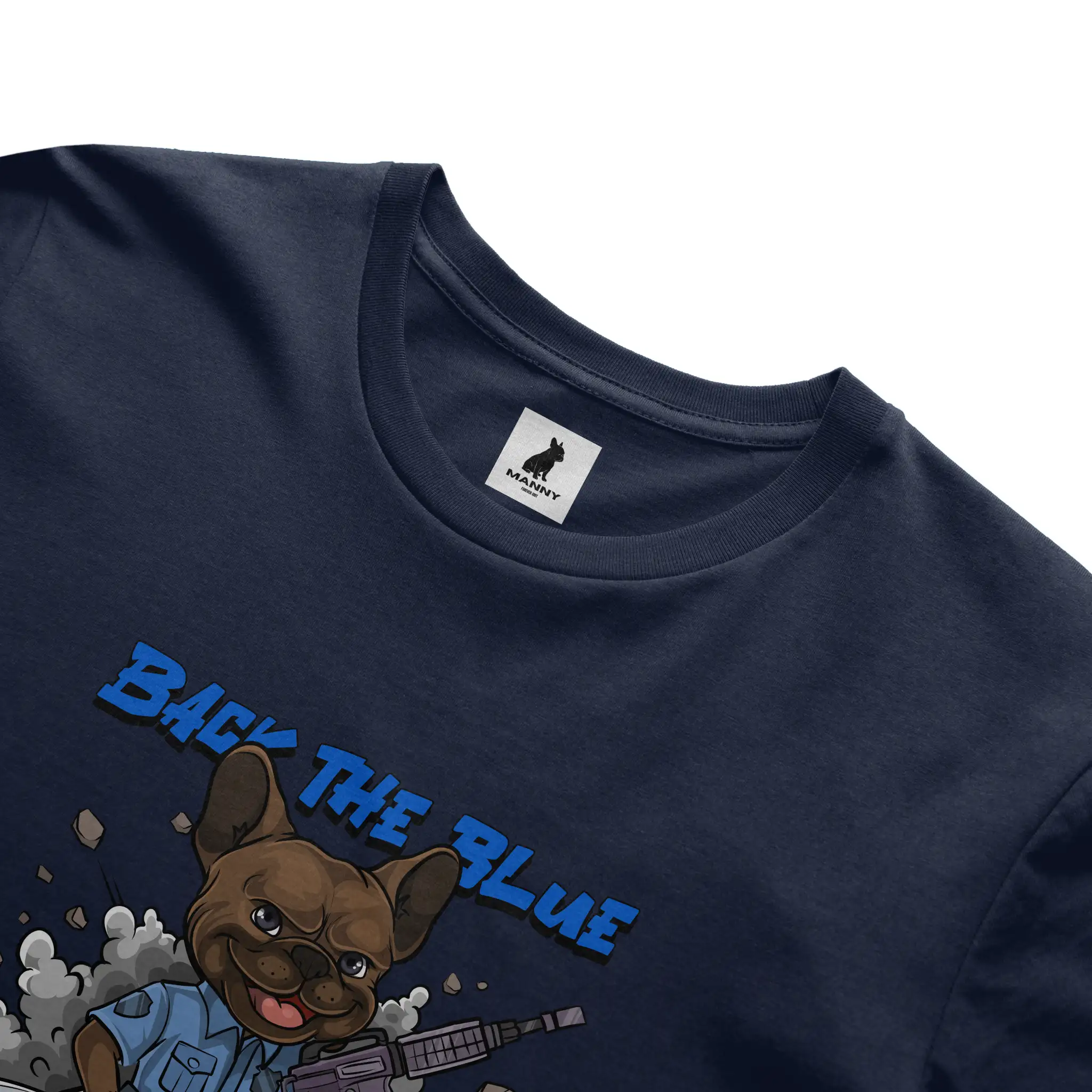 Policeman Frenchie T Shirt