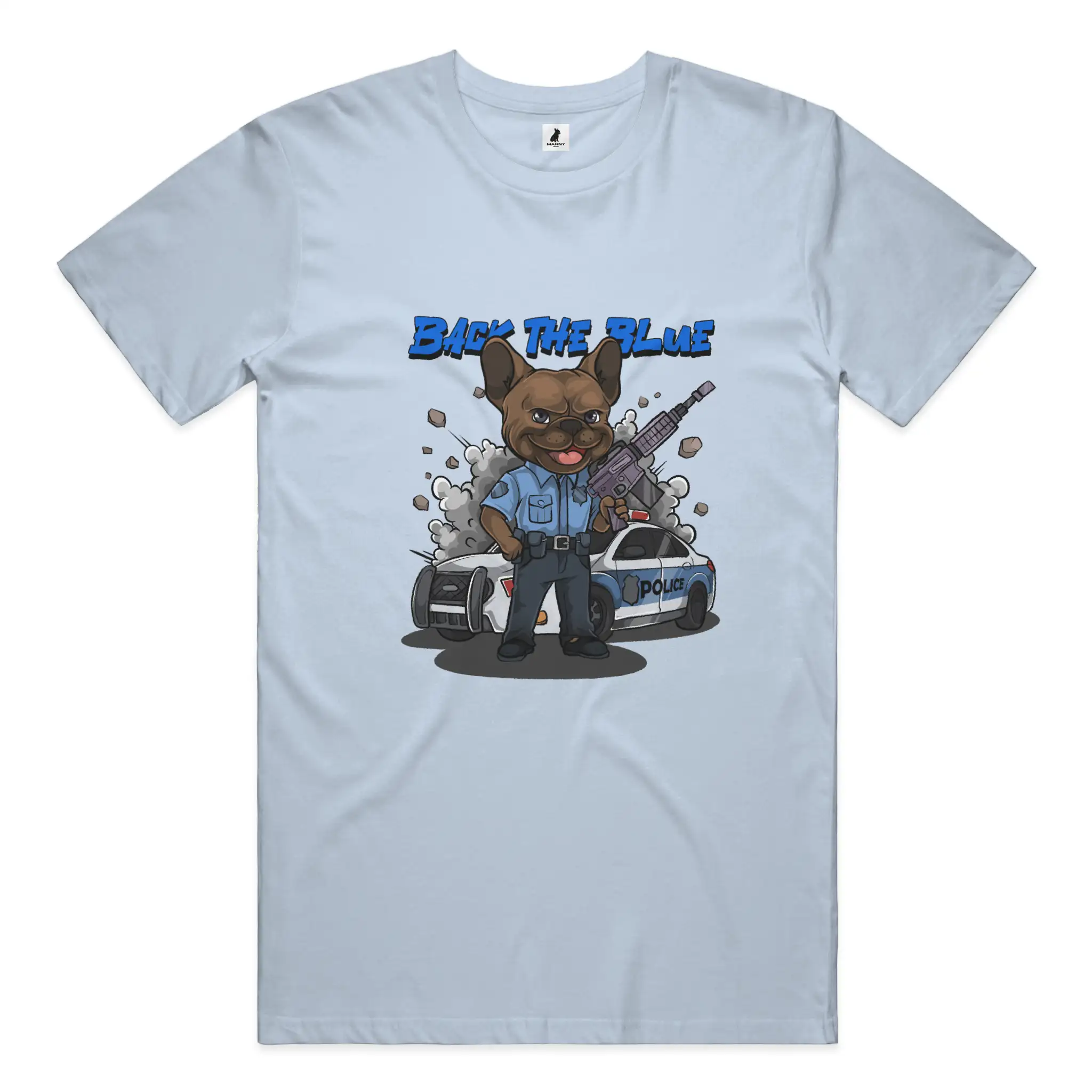 Policeman Frenchie T Shirt
