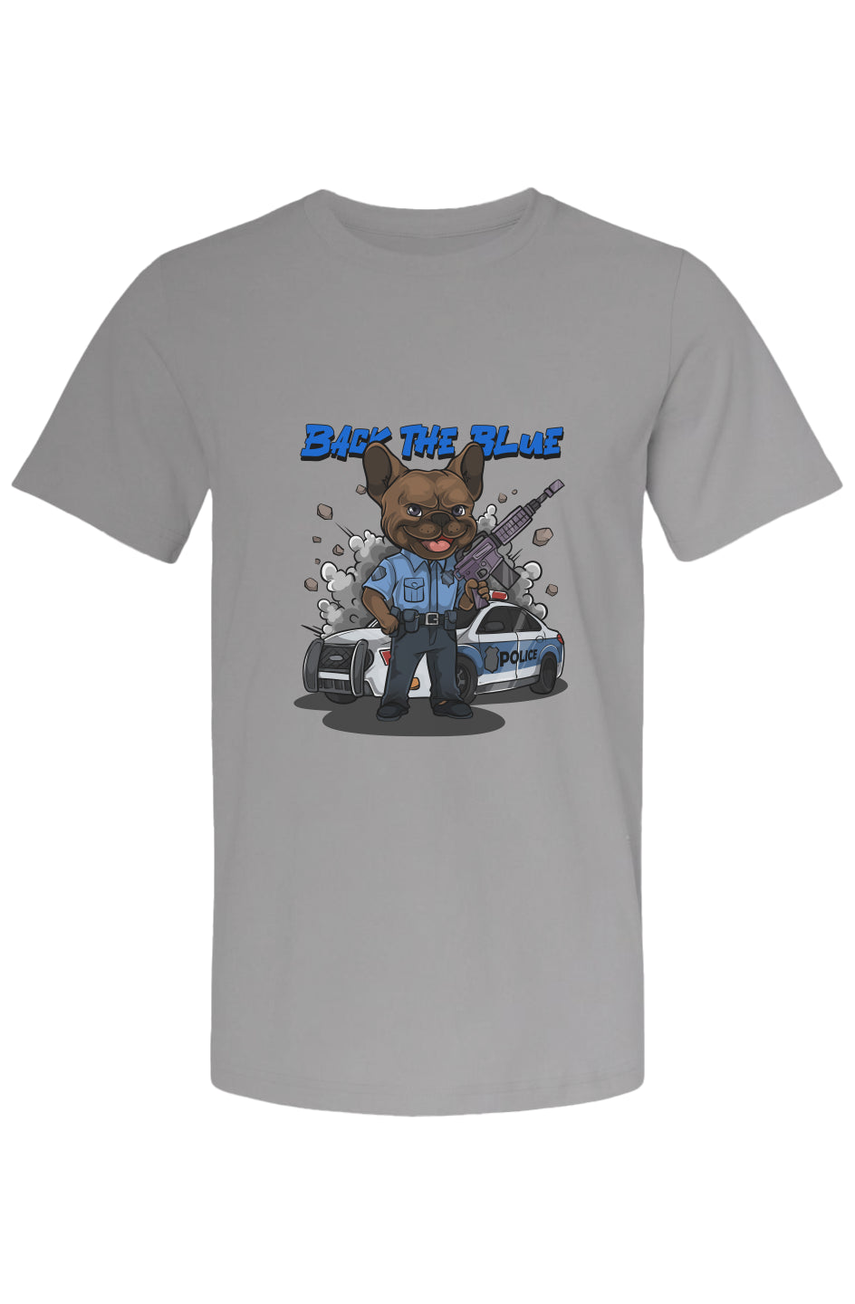 Policeman Frenchie T Shirt