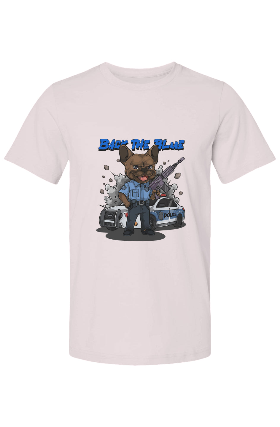Policeman Frenchie T Shirt