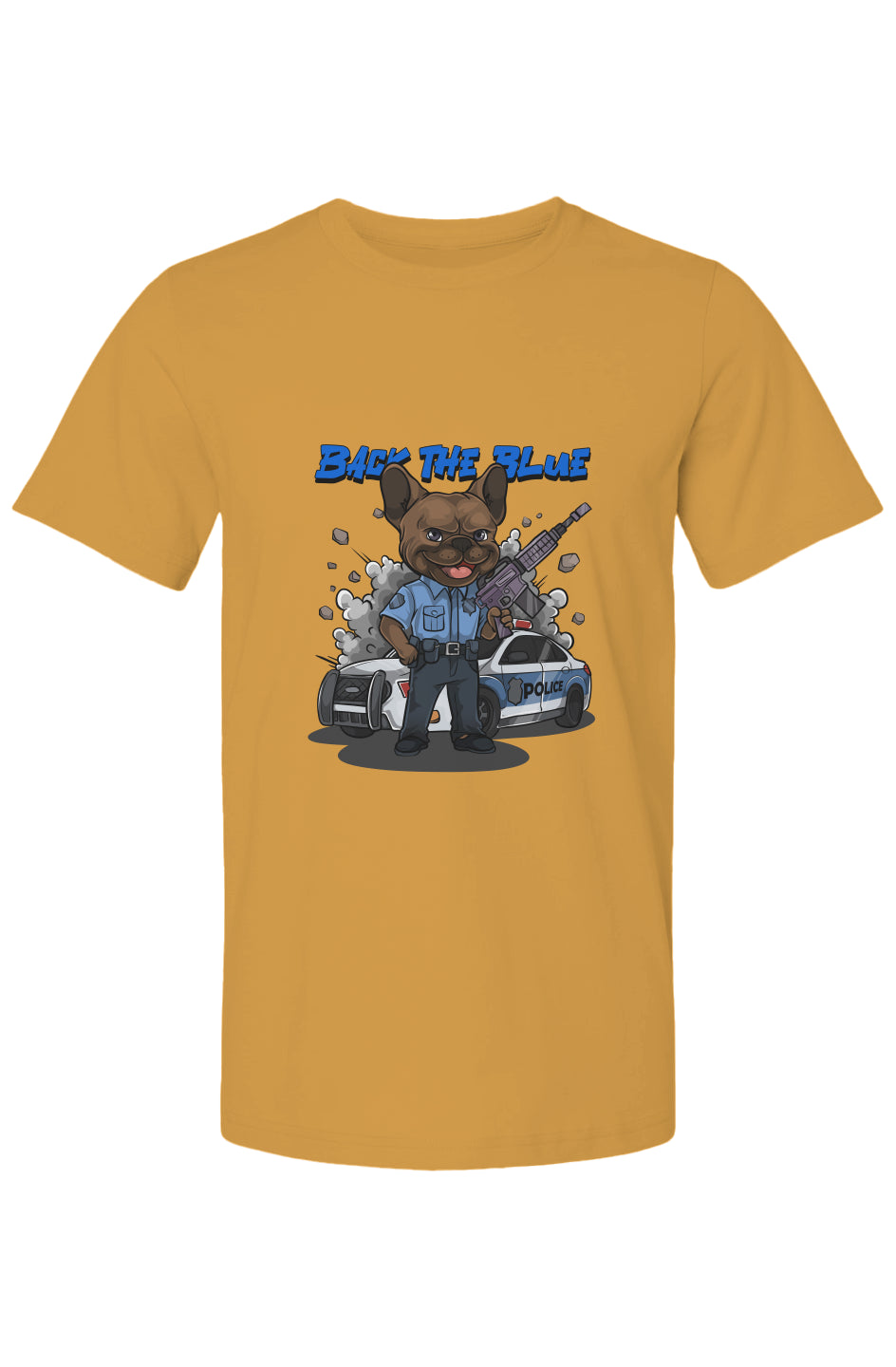 Policeman Frenchie T Shirt
