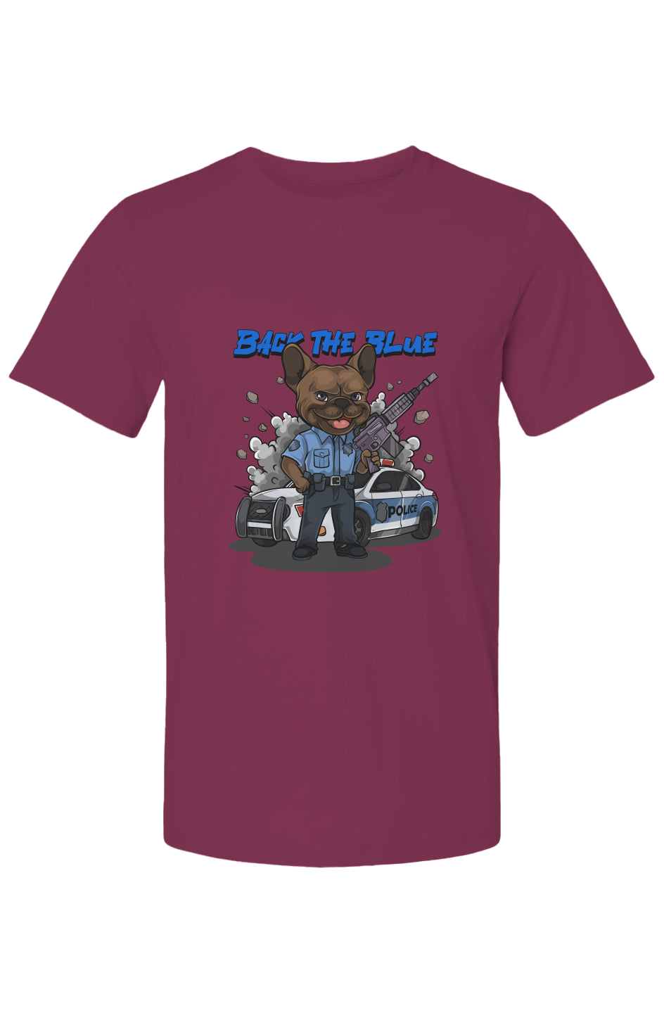 Policeman Frenchie T Shirt