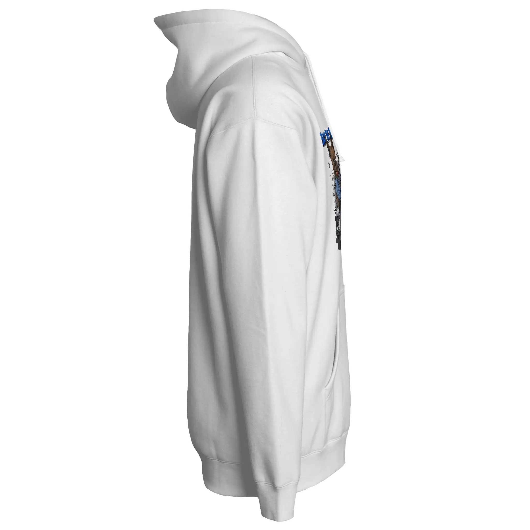 Policeman Frenchie Fleece Pullover Hoodie