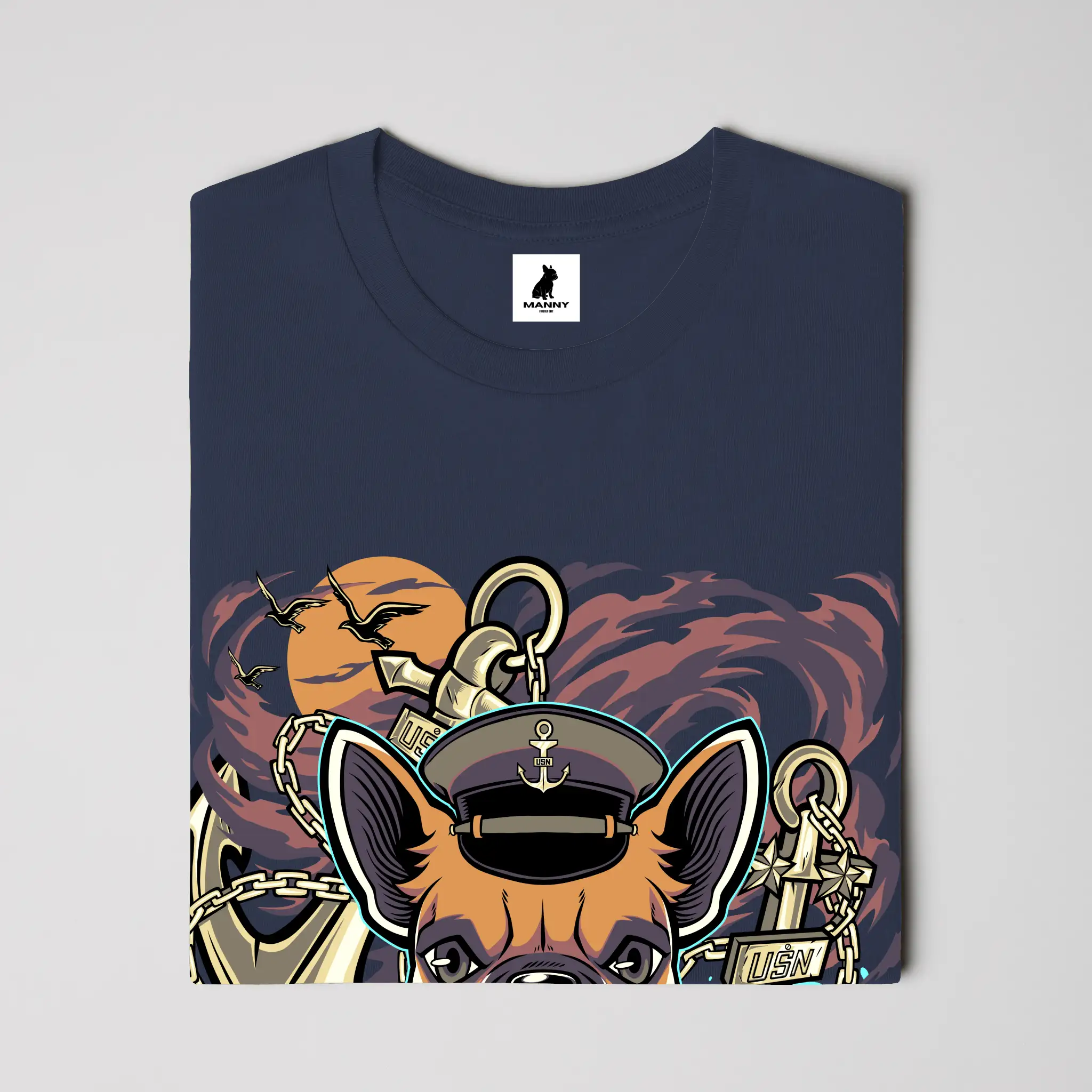 Manny's Navy Chief T Shirt