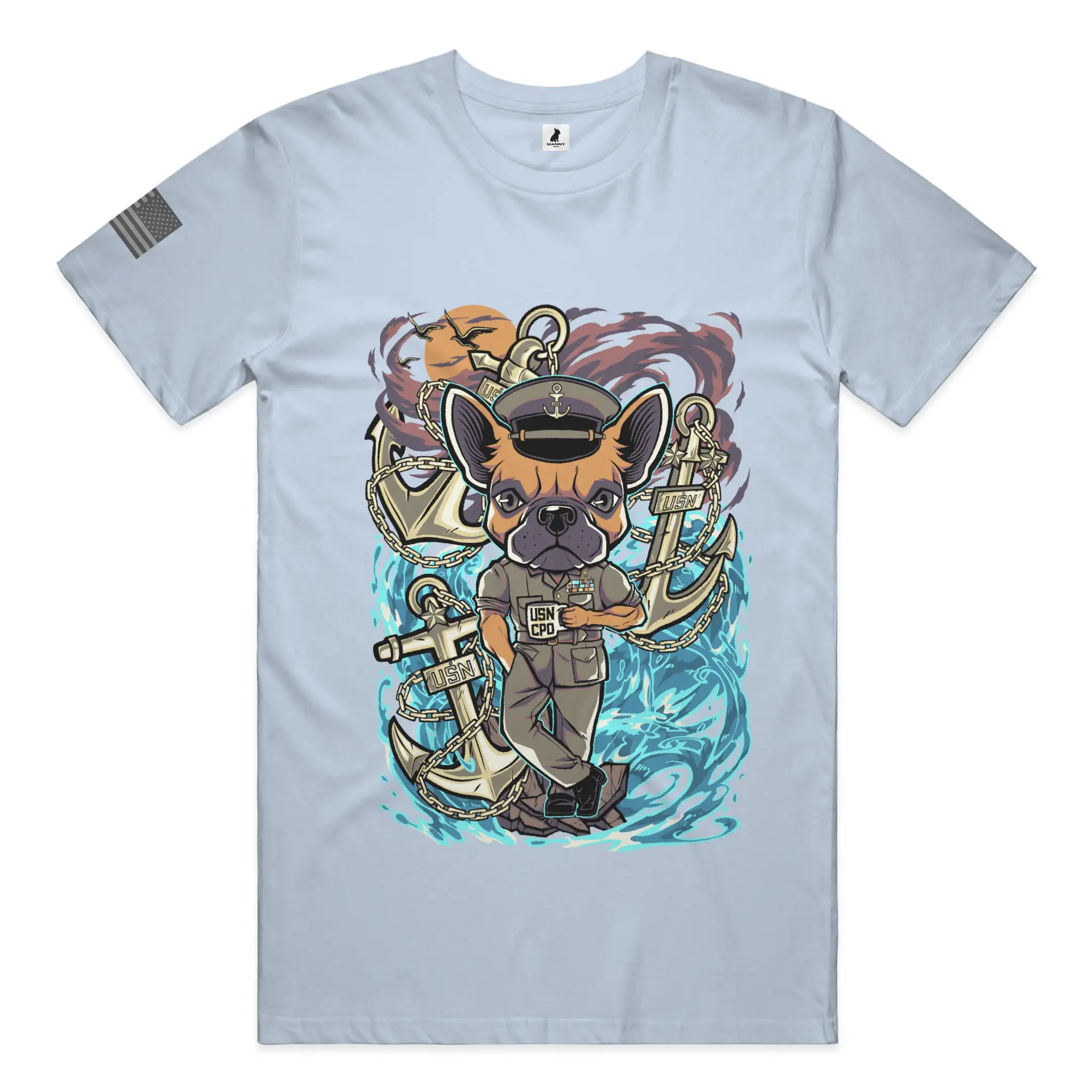 Manny's Navy Chief T Shirt
