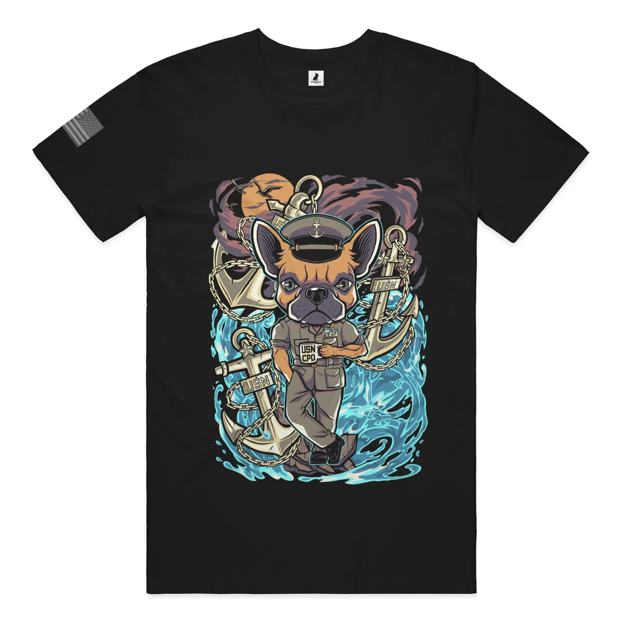 Manny's Navy Chief T Shirt