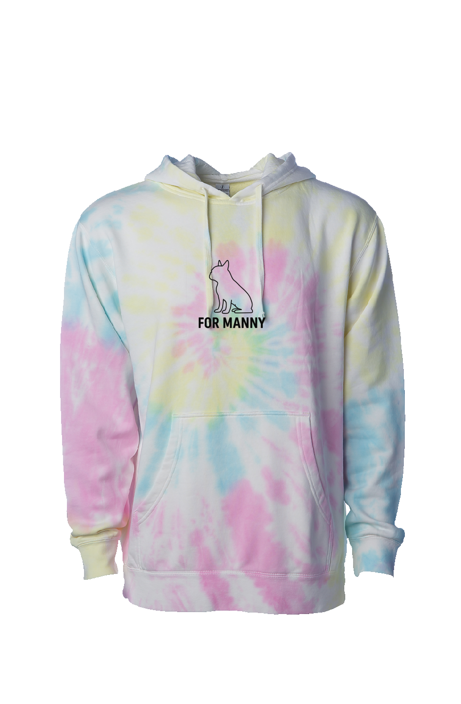 Tie Dye Sunset Swirl Hoodie