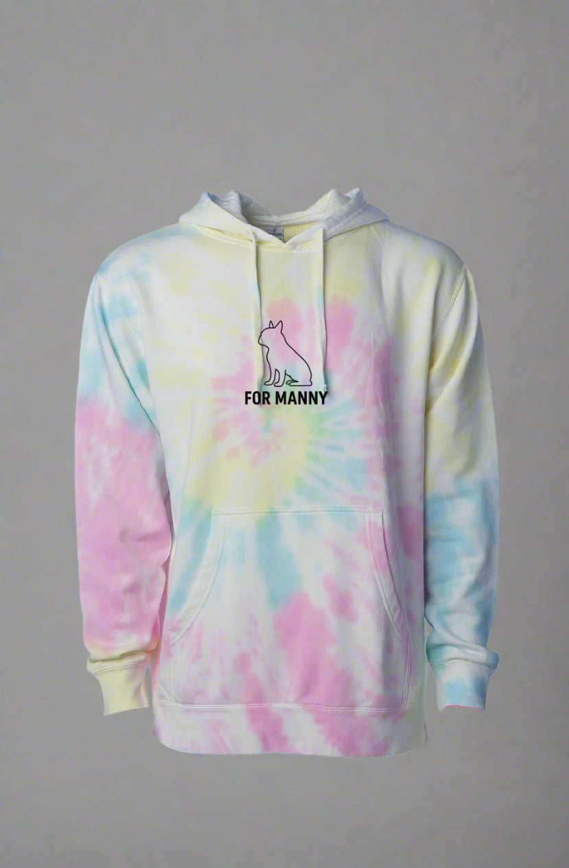 Tie Dye Sunset Swirl Hoodie