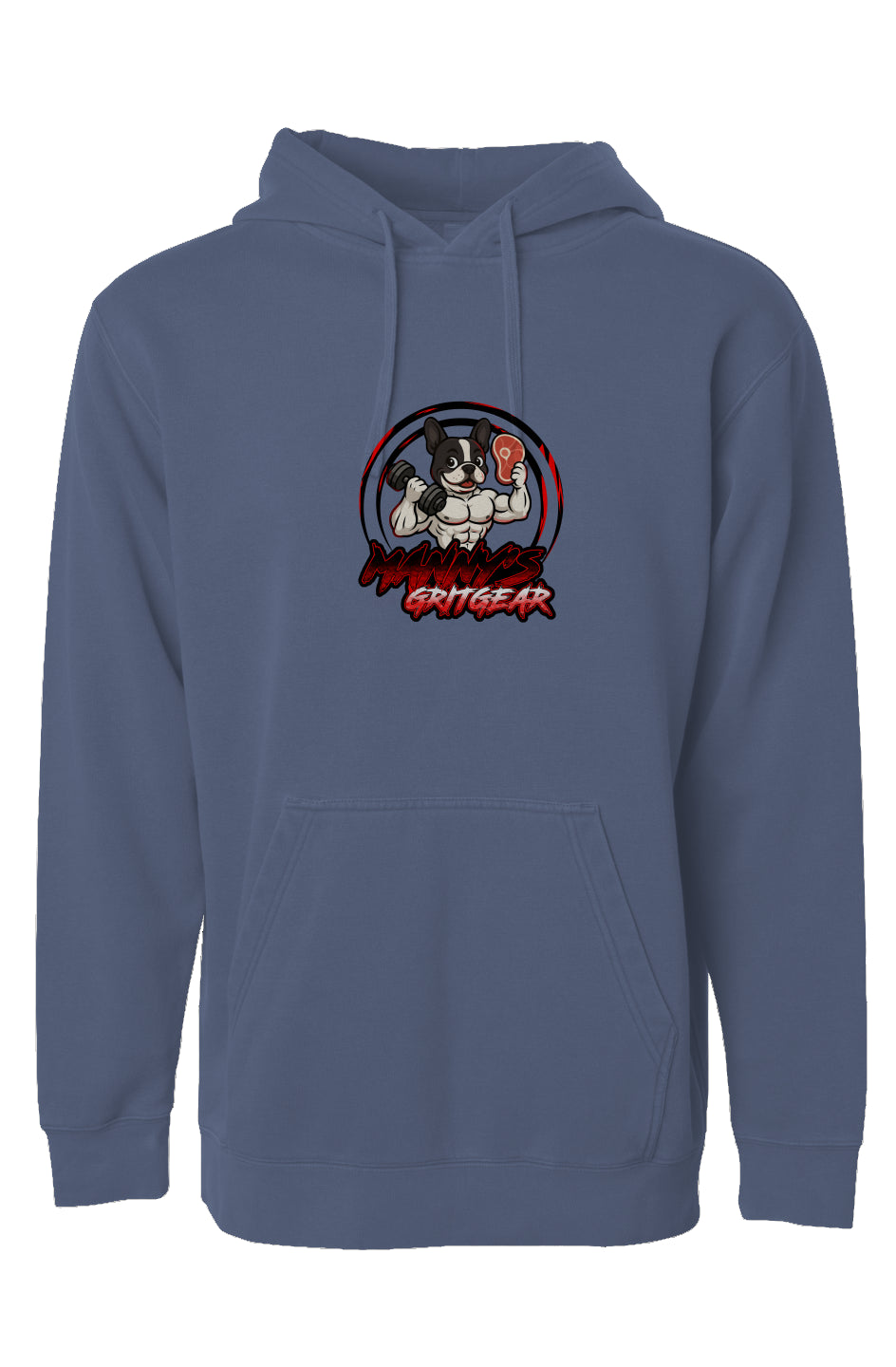 Manny’s GritGear Vintage Dyed Hoodie