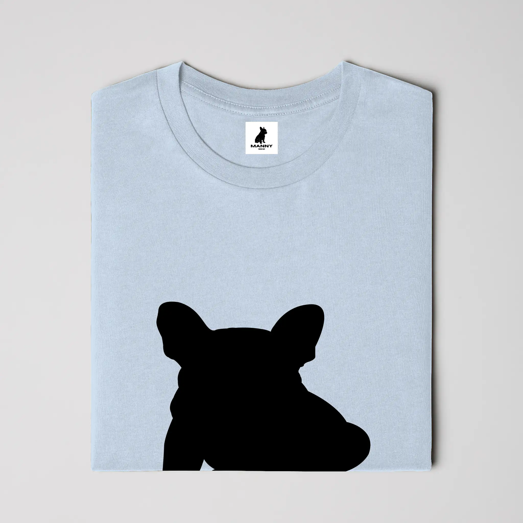 Frenchie “Love Bigger” Heart T-Shirt
