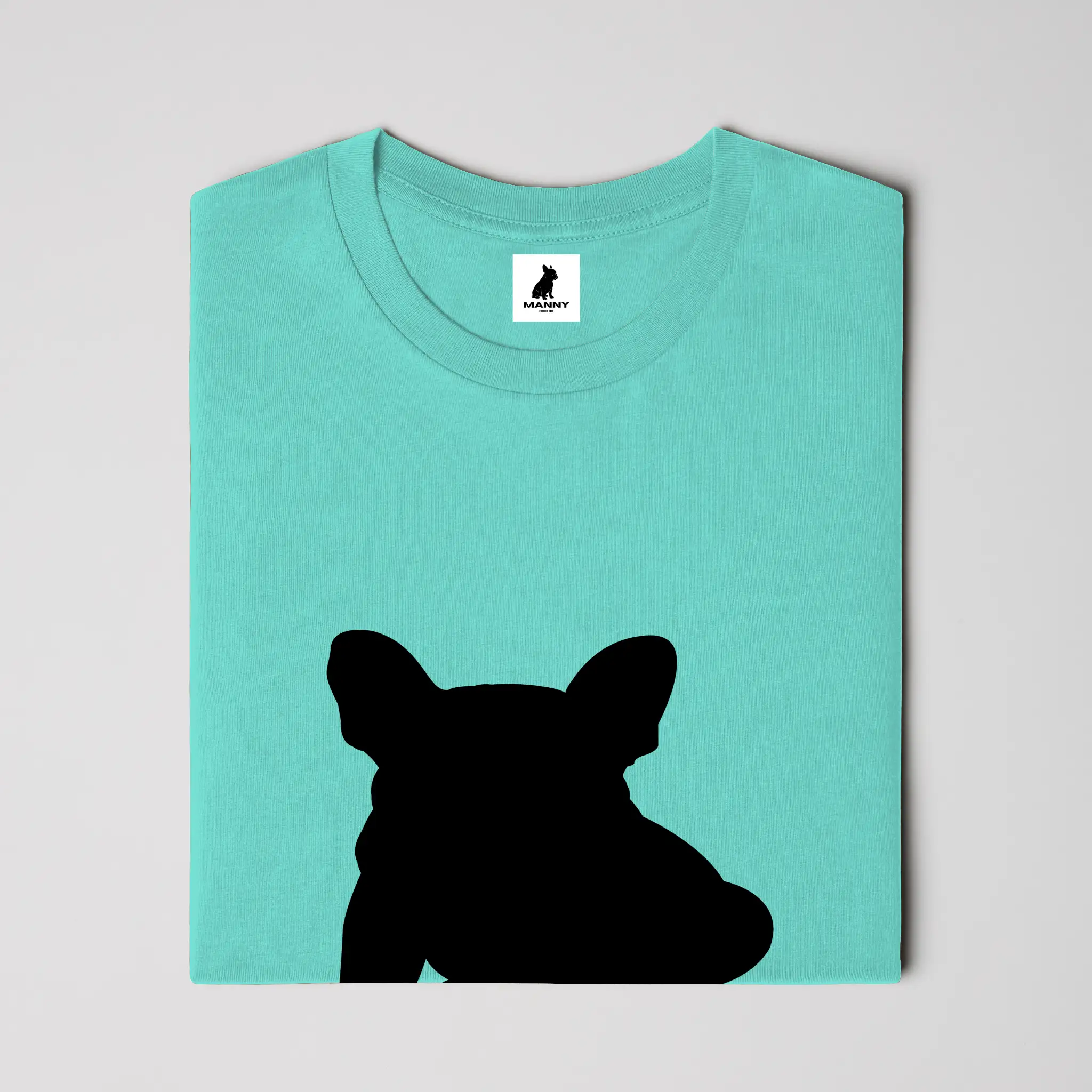 Frenchie “Love Bigger” Heart T-Shirt