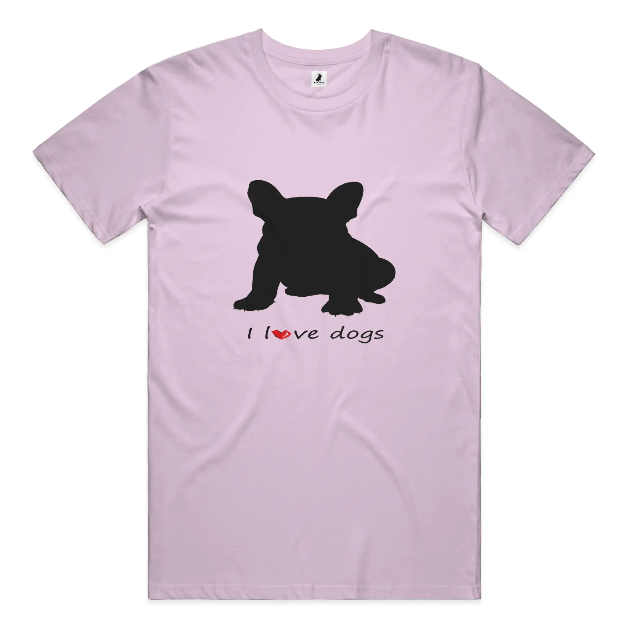 Frenchie “Love Bigger” Heart T-Shirt