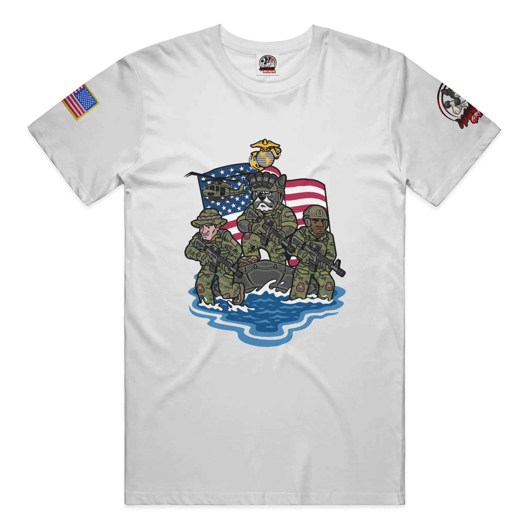 Premium Marine Corps Bulldog Operator Tee 