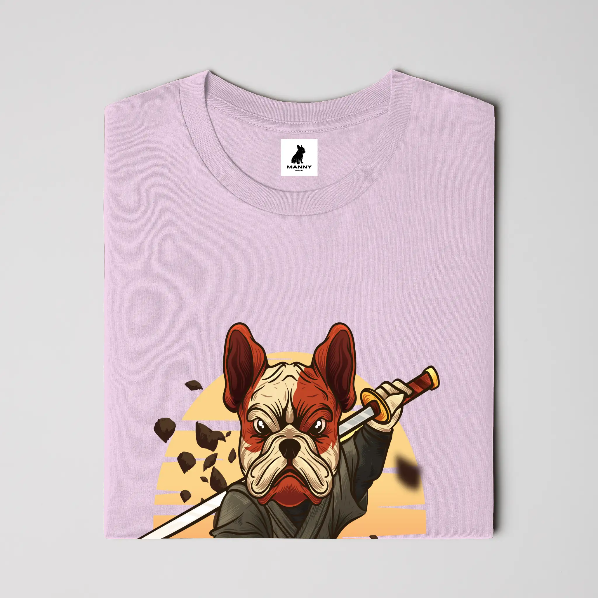 Samurai French Bulldog shirt