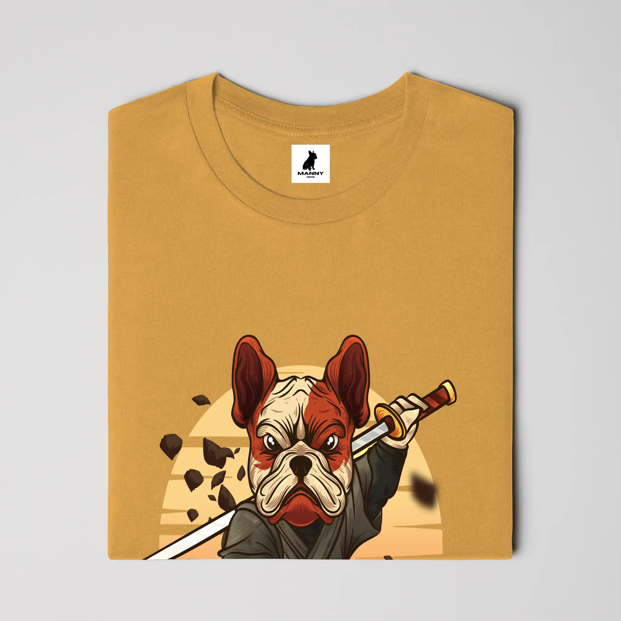 Samurai French Bulldog shirt